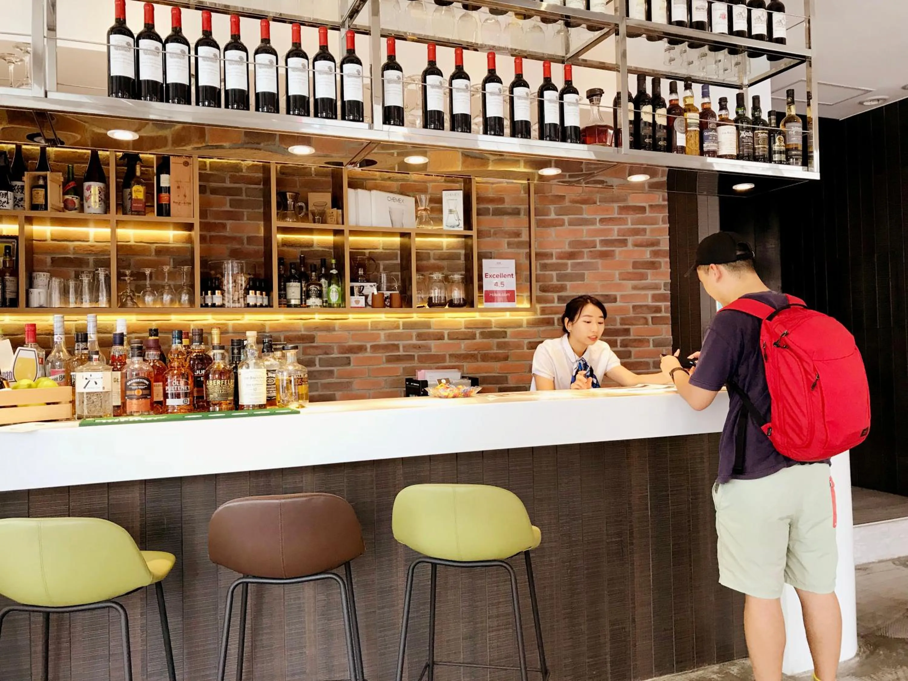 Lobby or reception in Single Inn-Kaohsiung Station