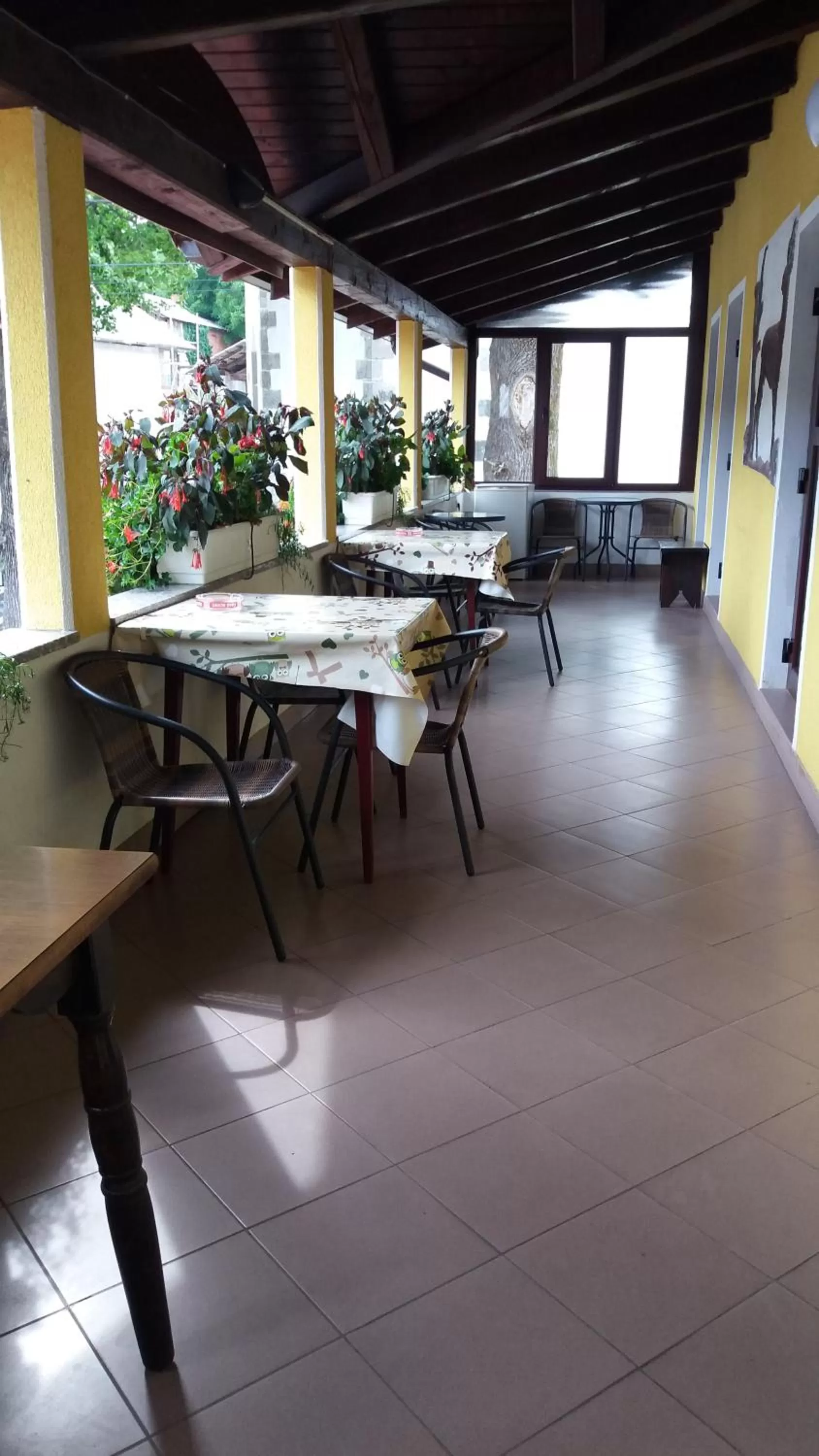 Balcony/Terrace in Bed and Breakfast Špelca