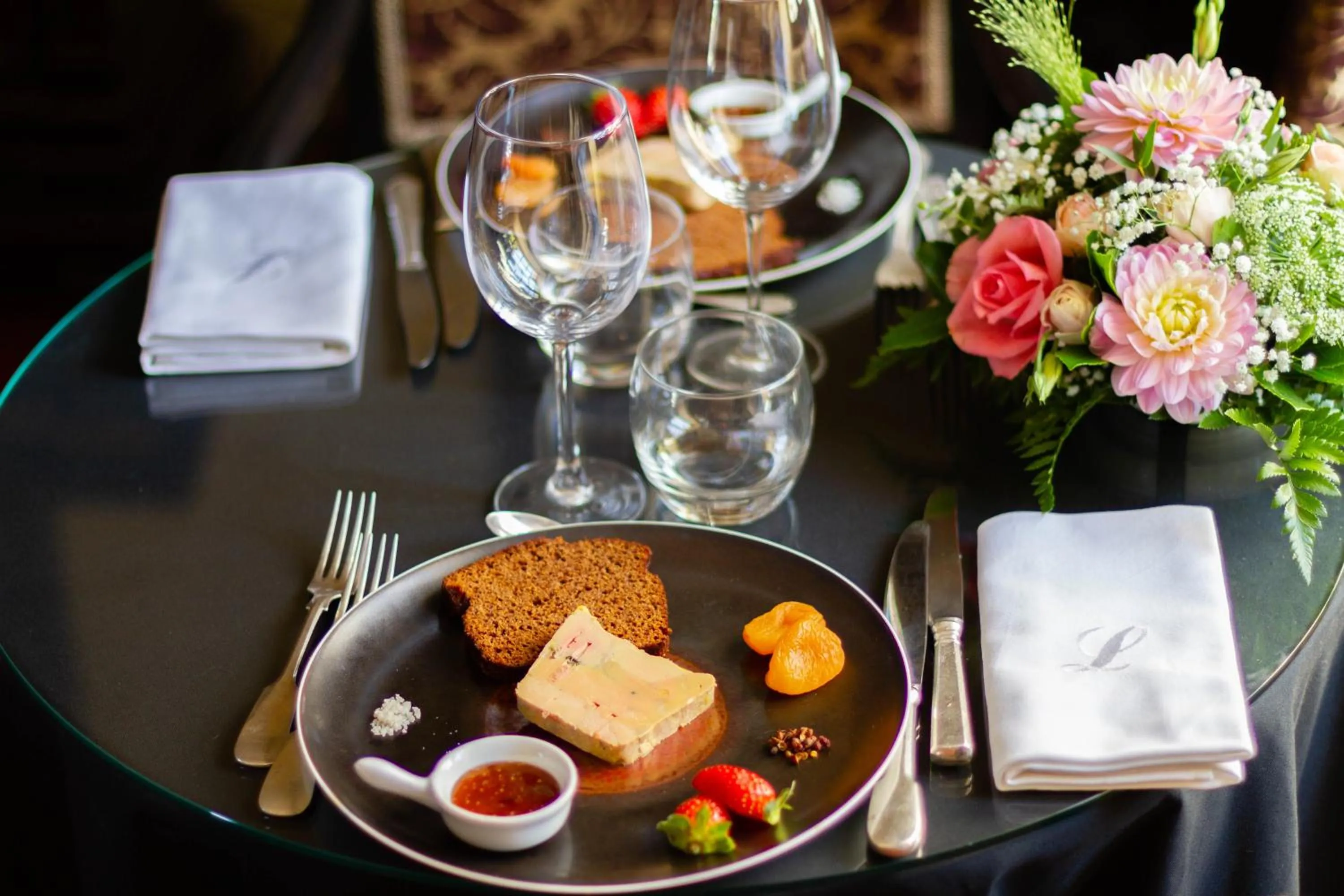 Lobby or reception in Chateau de Lantic