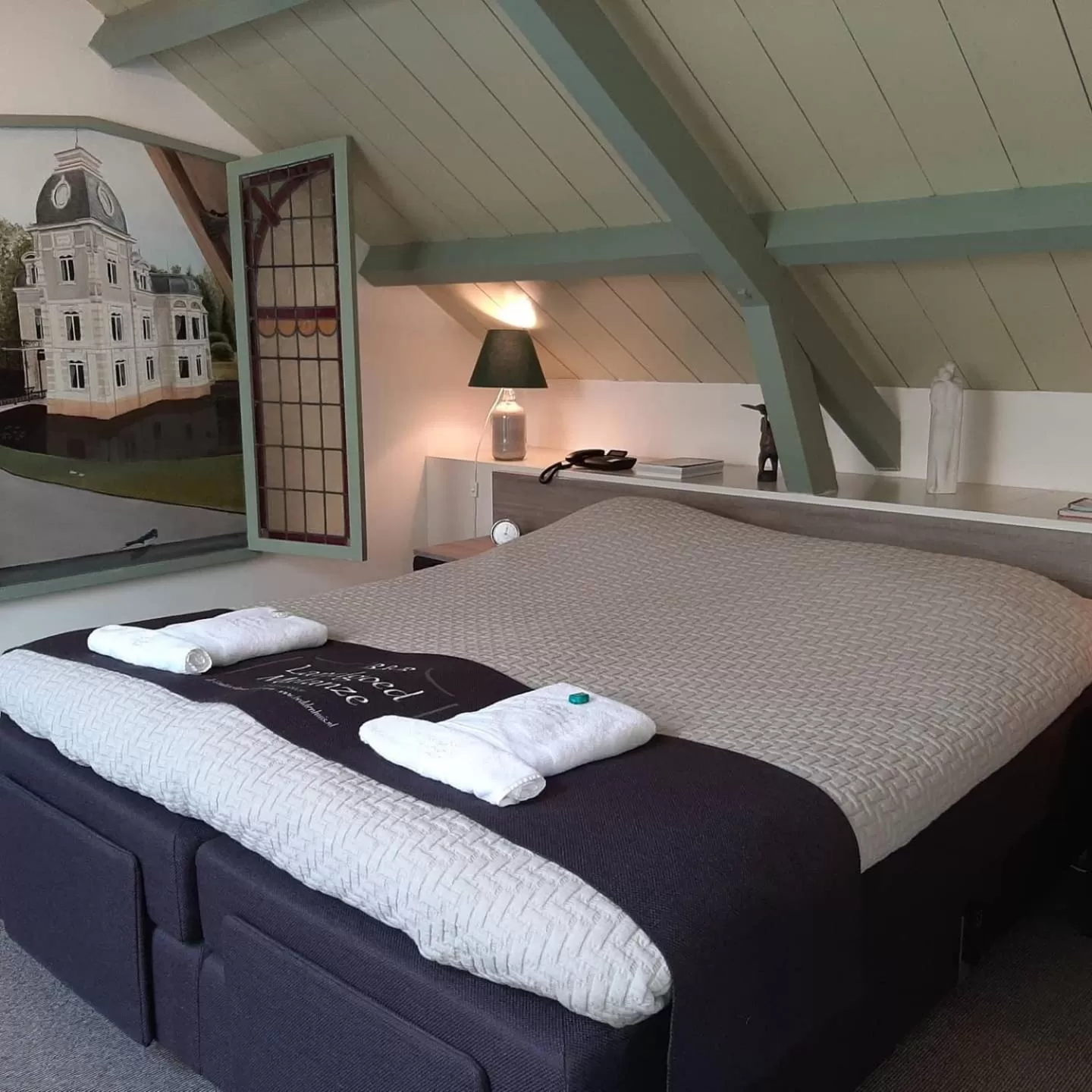 Bed in B&B en SPA Landgoed Matanze