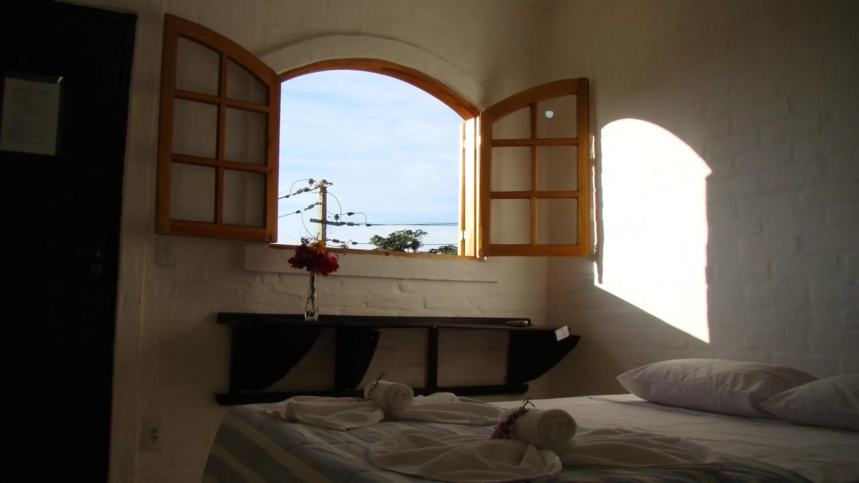 Bed in Pousada Spa Saúde Melhor