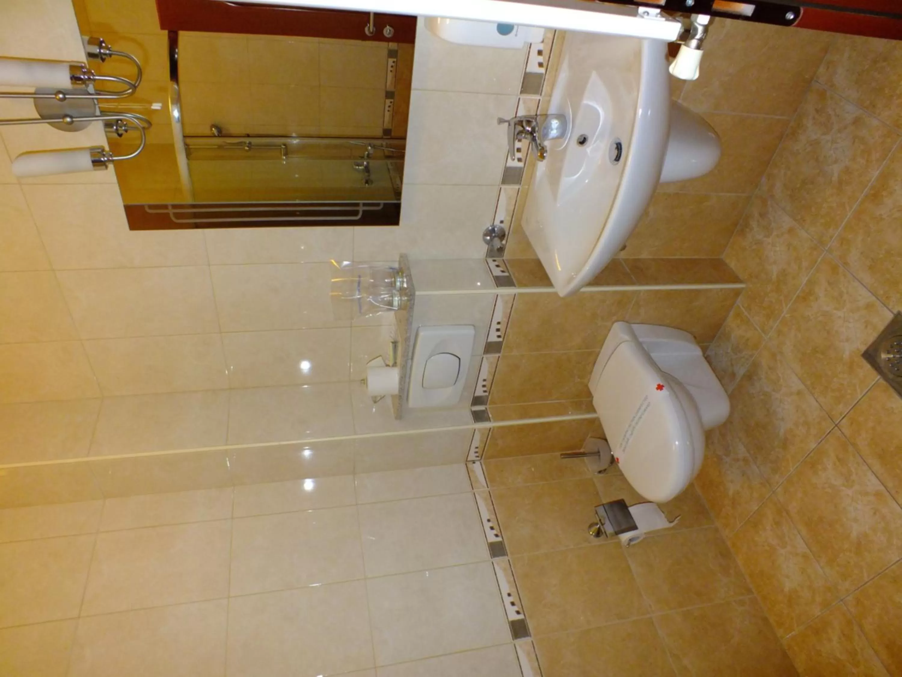 Bathroom in Hotel Vidović