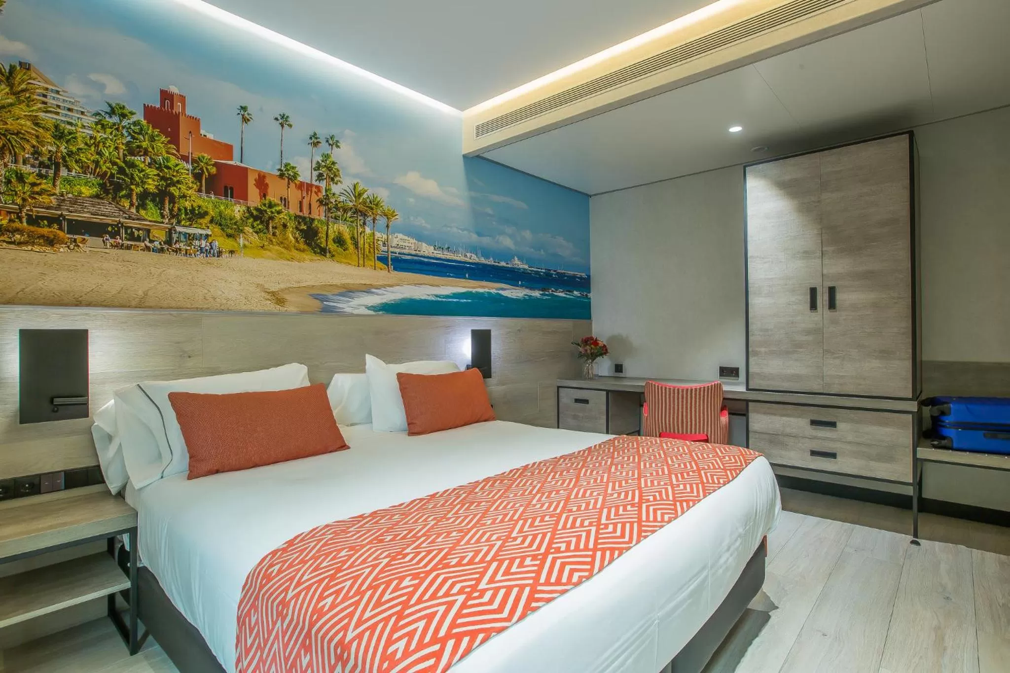 Bedroom, Bed in Hotel Brö-Adults Recommended