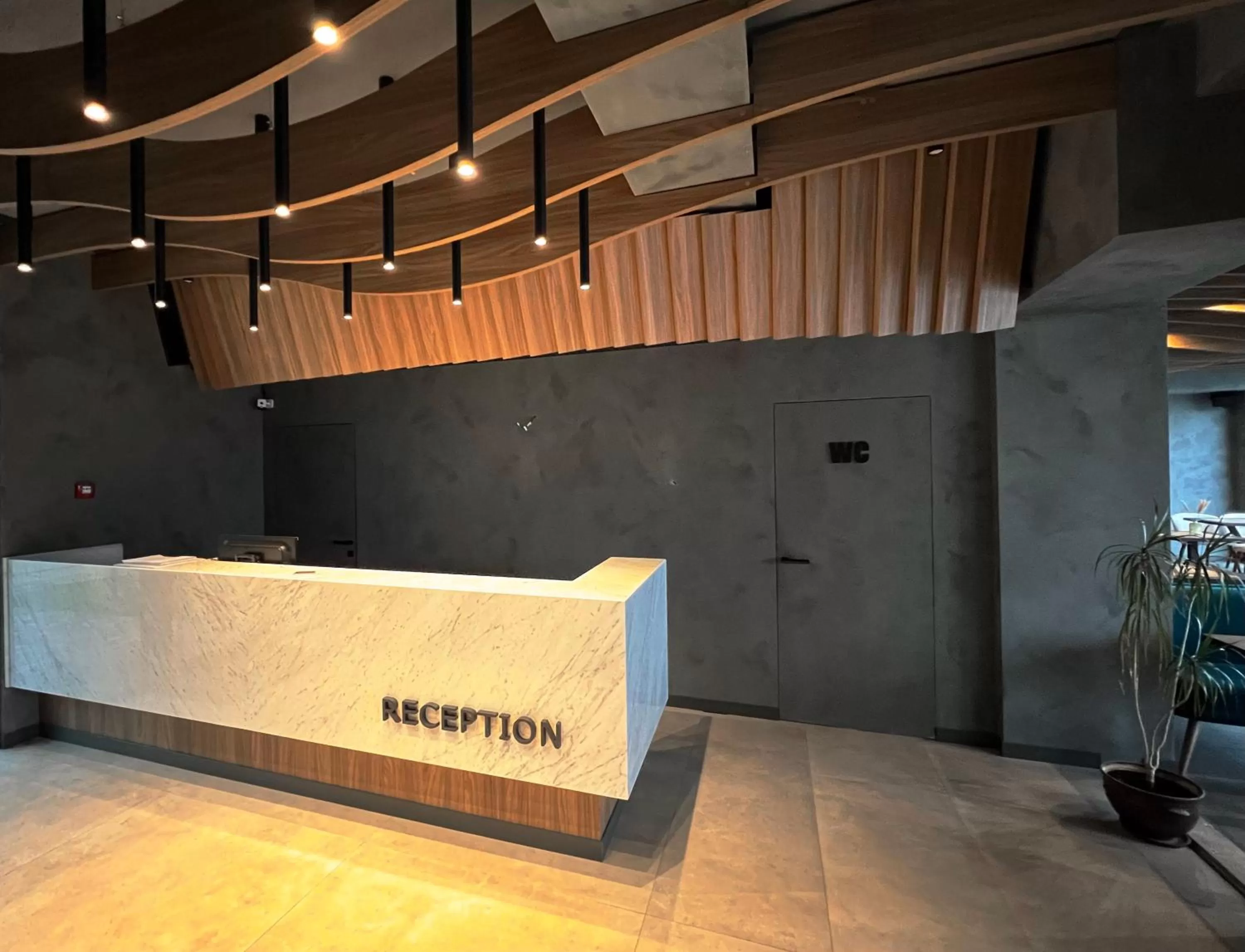 Lobby/Reception in Hotel Fregat