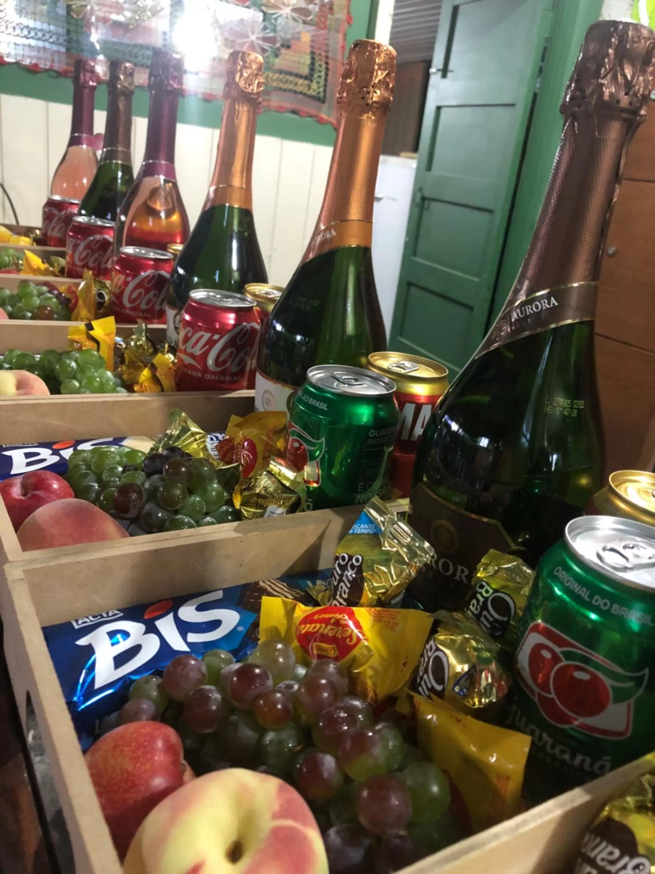 Food and drinks in Mandala Camping Pousada