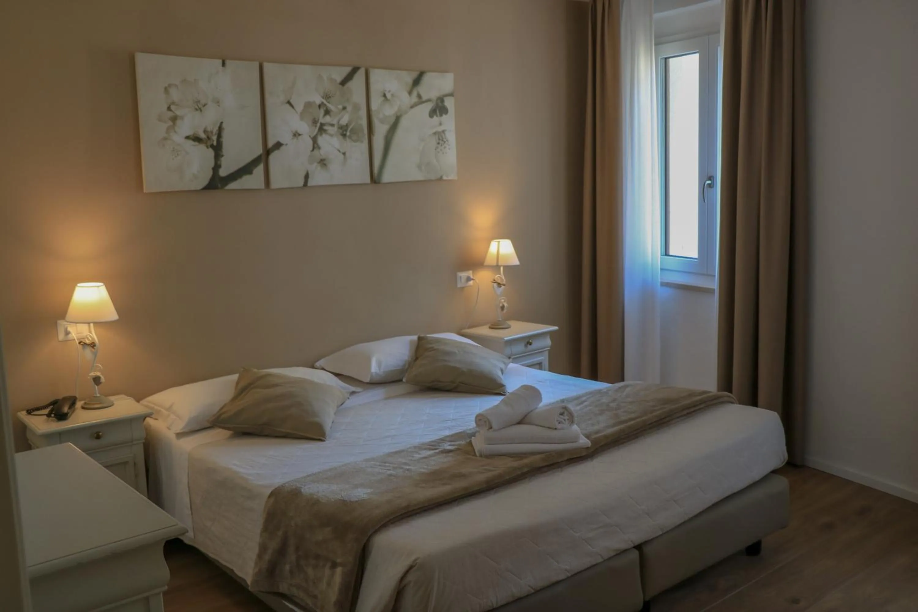 Bed in Hotel RivaMia