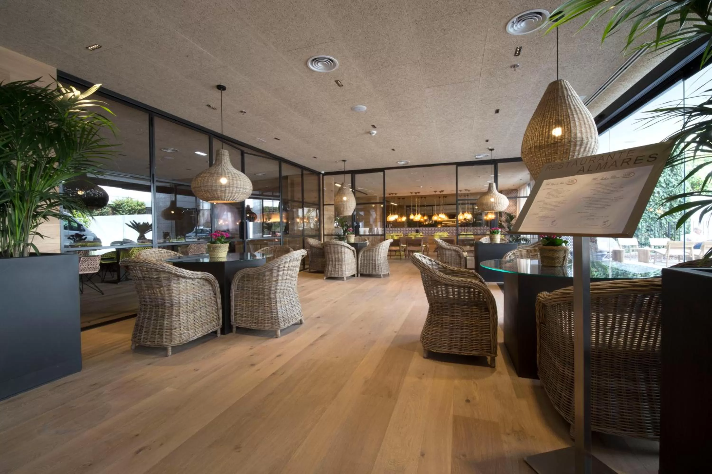 Lobby or reception in Zenit Sevilla