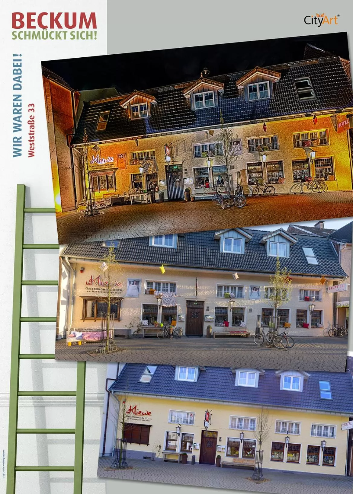 Property building, Lounge/Bar in bei Kliewe im Westfälischen Hof