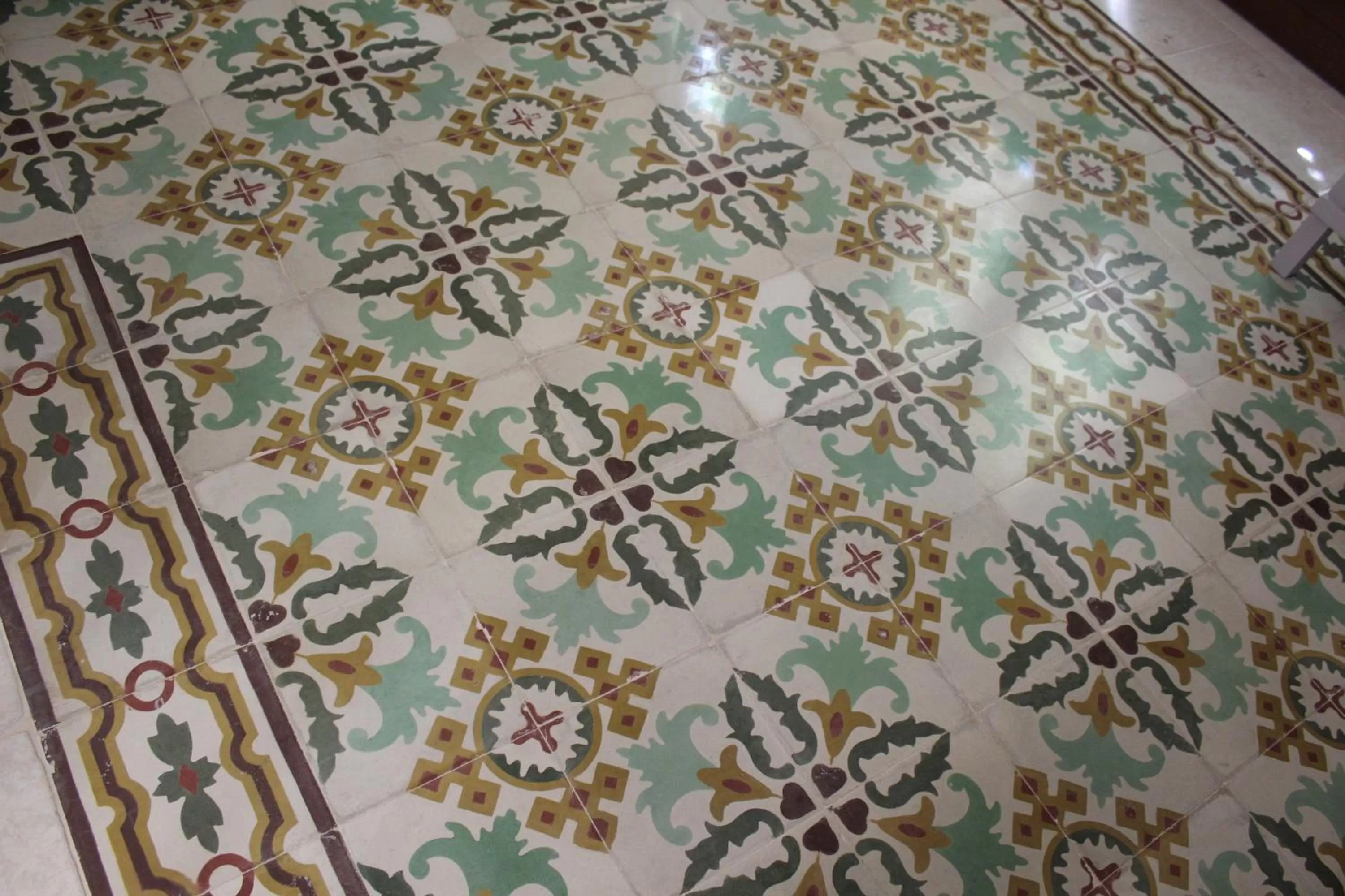 Decorative detail in Masseria Tolla