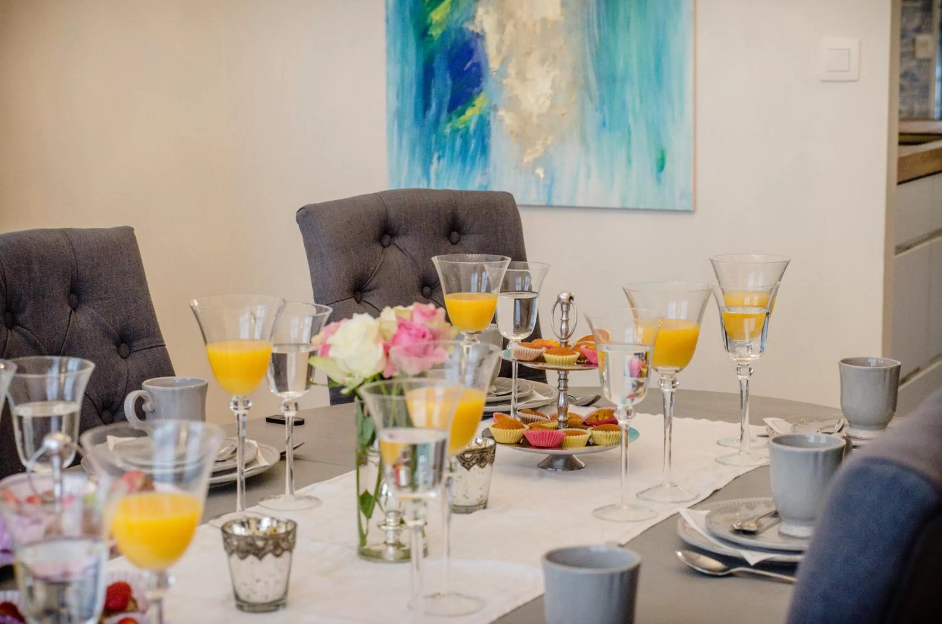 Dining area in The White Queen B&B