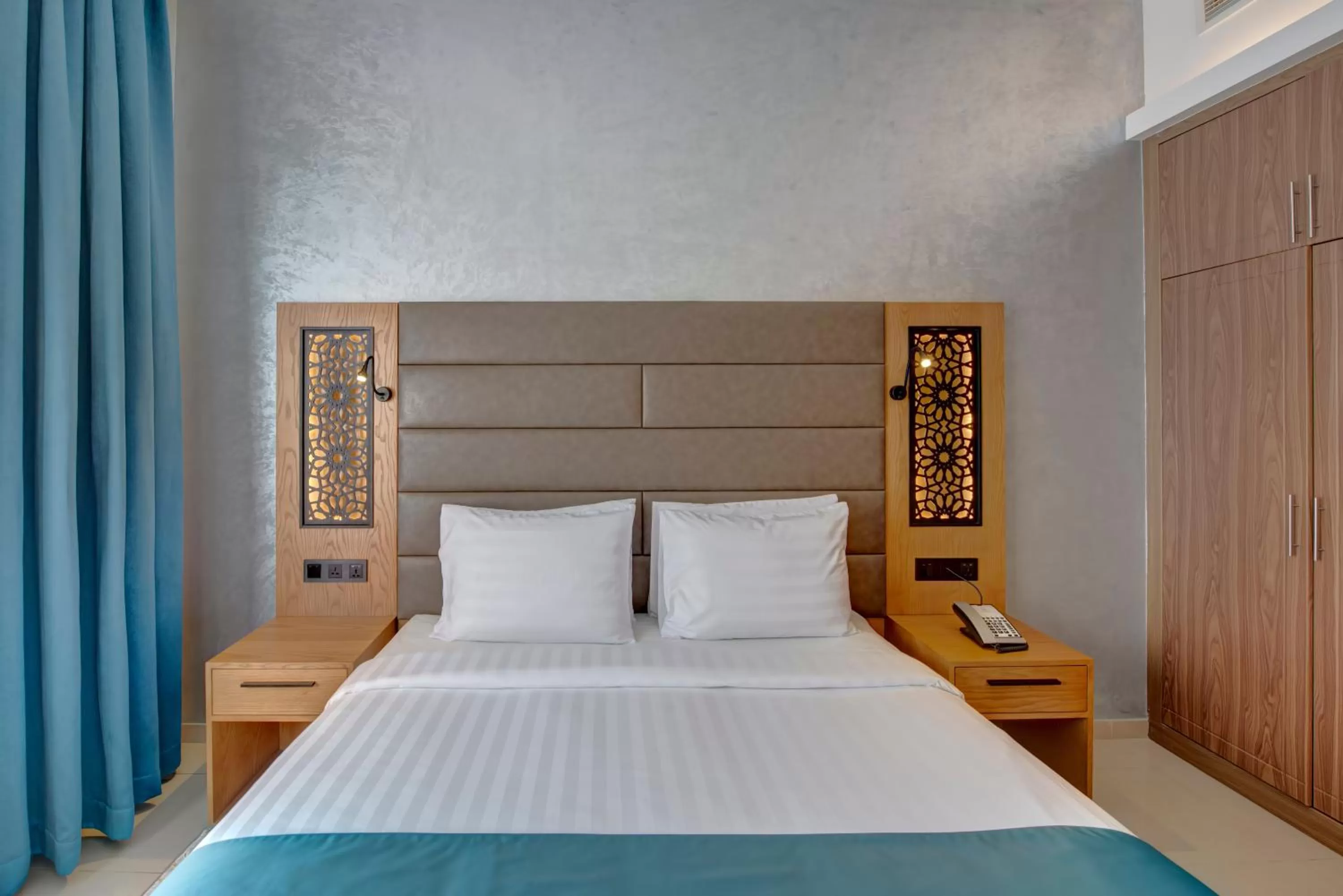 Bed in Class Hotel Apartments