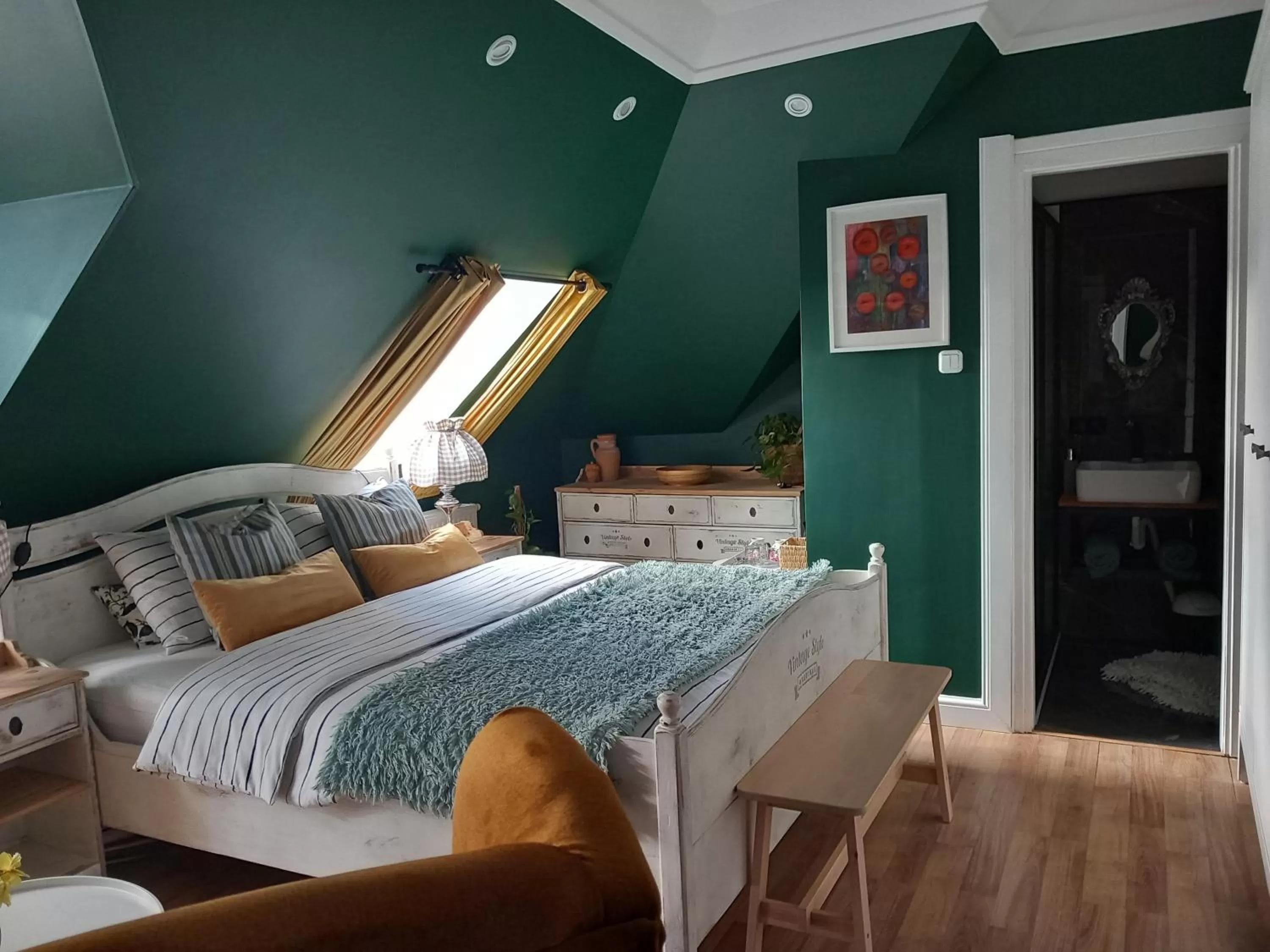 Bedroom, Bed in Dom z Sauną i Jacuzzi- na wyłączność lub pokoje