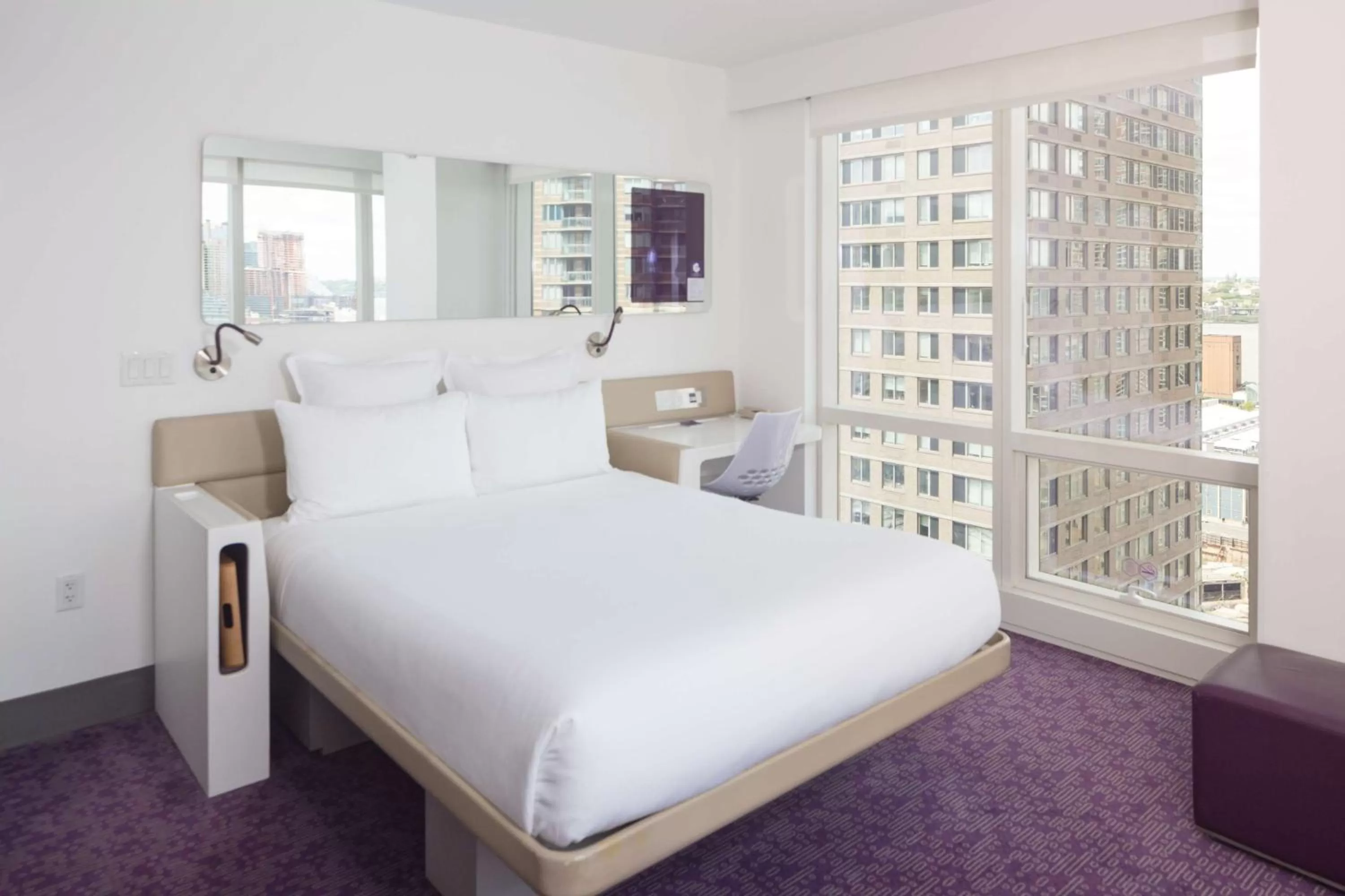 Day, Bed in YOTEL New York Times Square