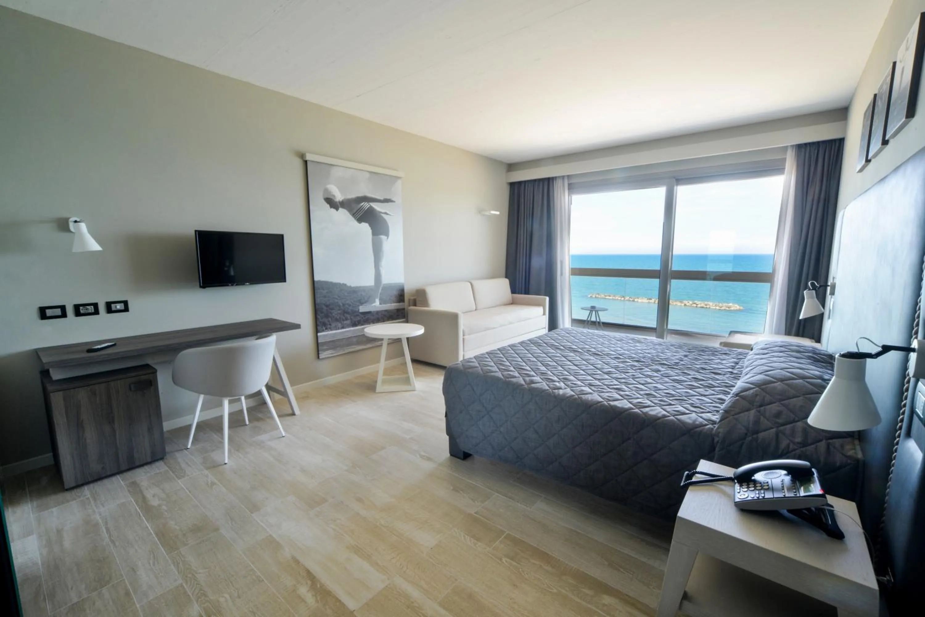 Photo of the whole room, Bed in Nautilus Family Hotel