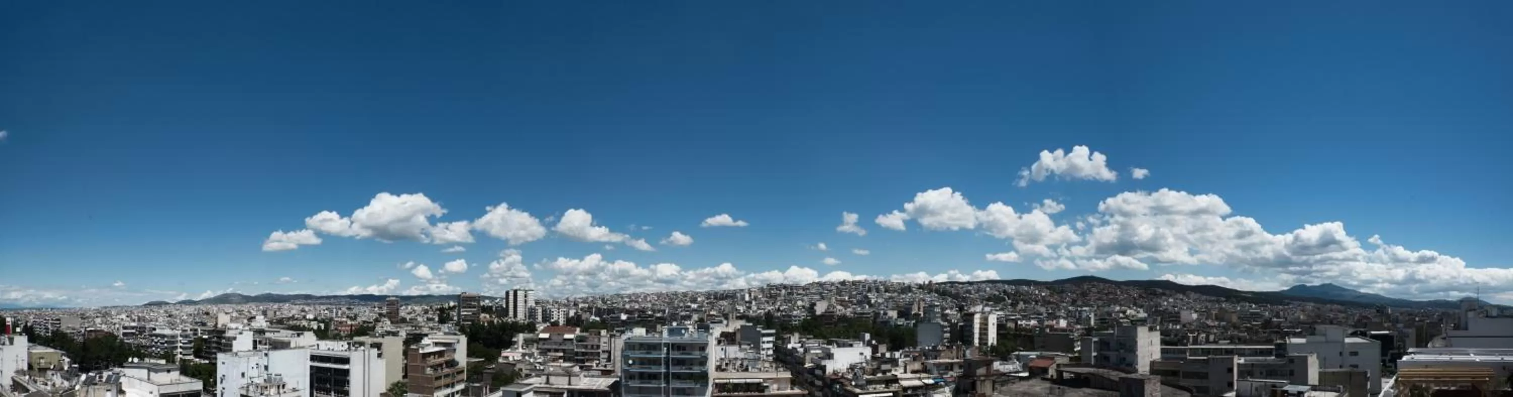 City view in Capsis Hotel Thessaloniki