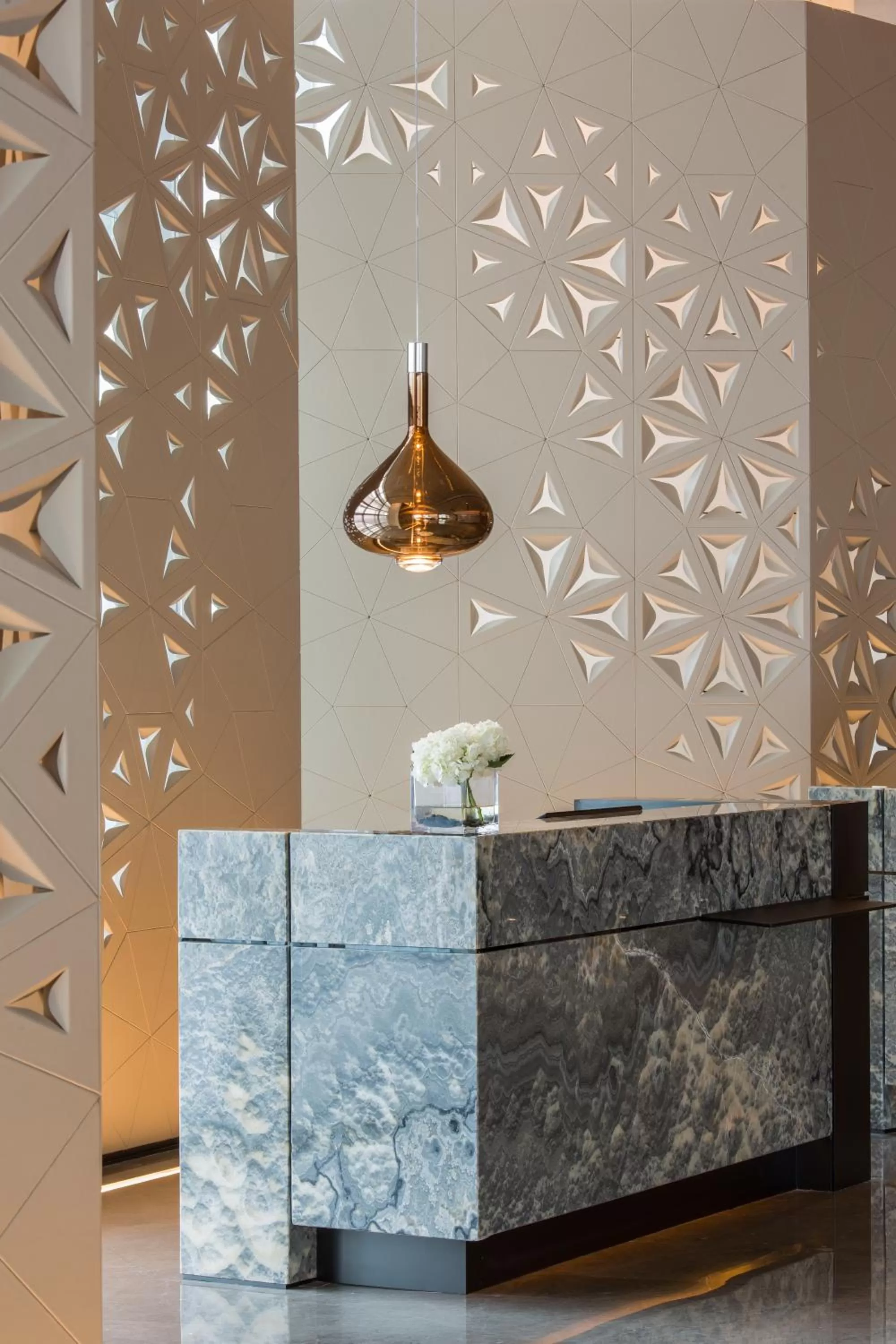 Decorative detail in Shenzhen Marriott Hotel Nanshan