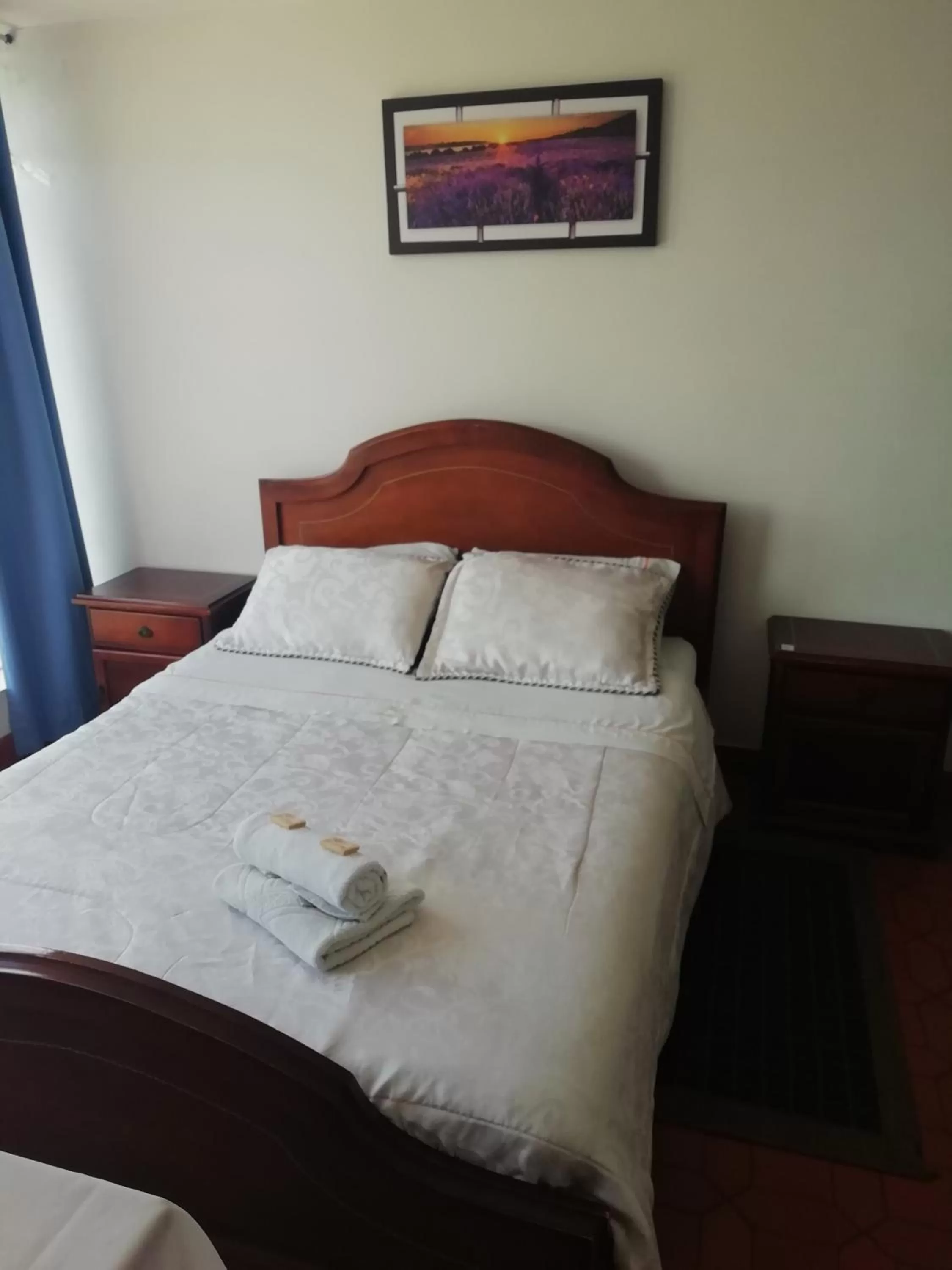 Bed in Hotel Mónaco de Fusa