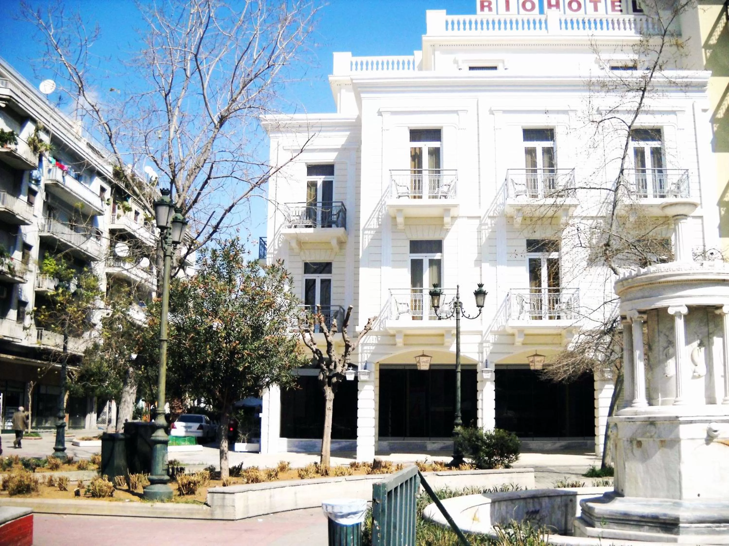 Facade/entrance, Property Building in Hotel Rio Athens