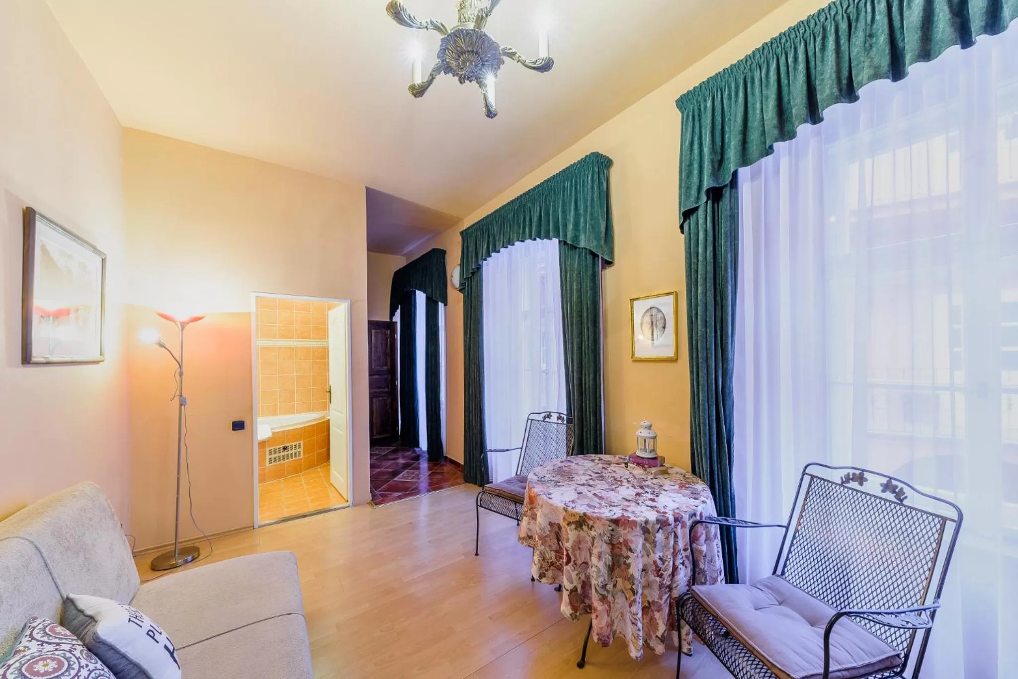 Seating area in Residence Seven Angels