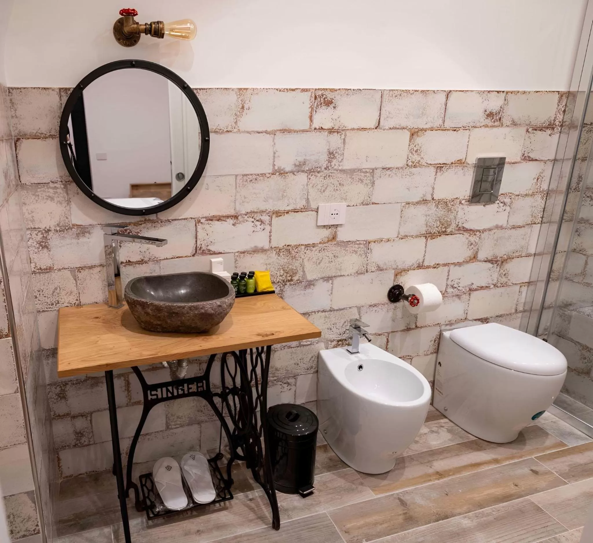 Bathroom in MareLuna Rooms