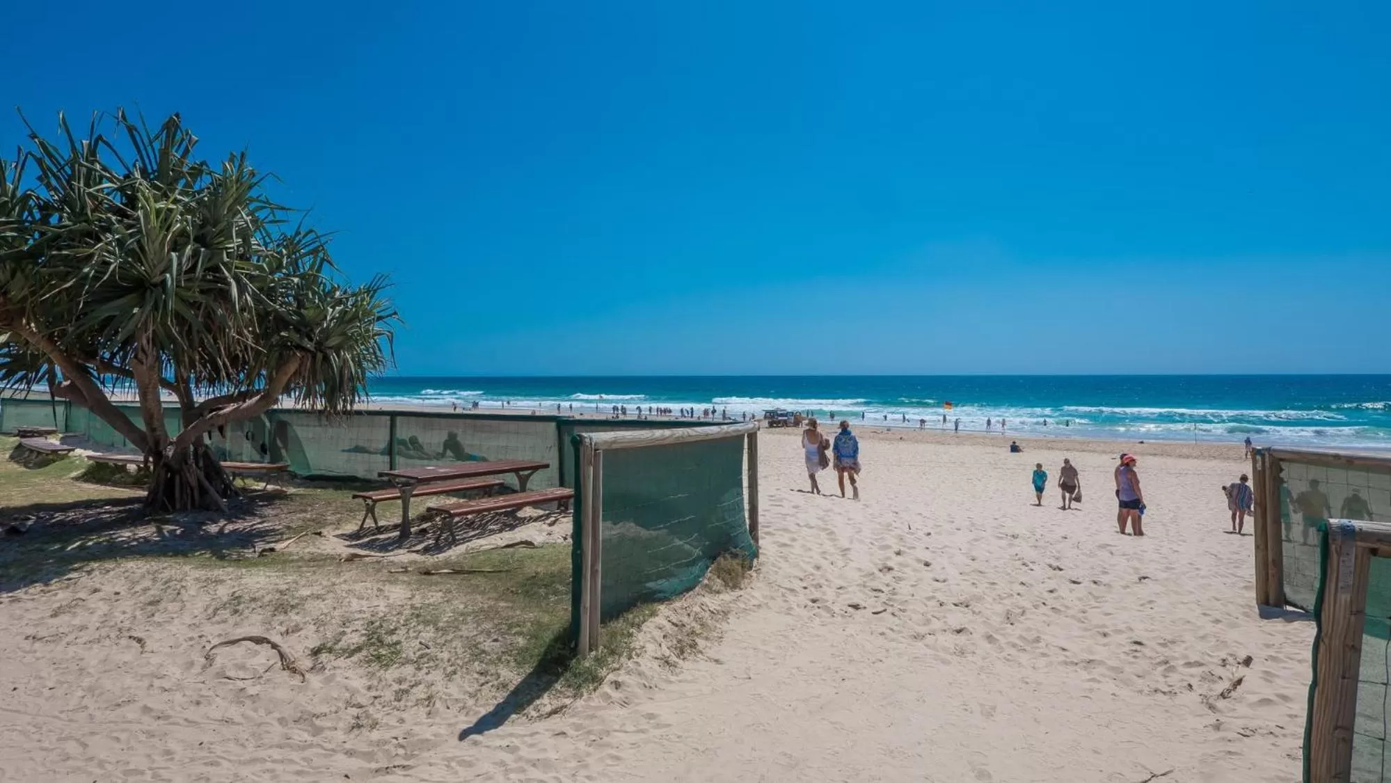 Beach in De Ville Apartments