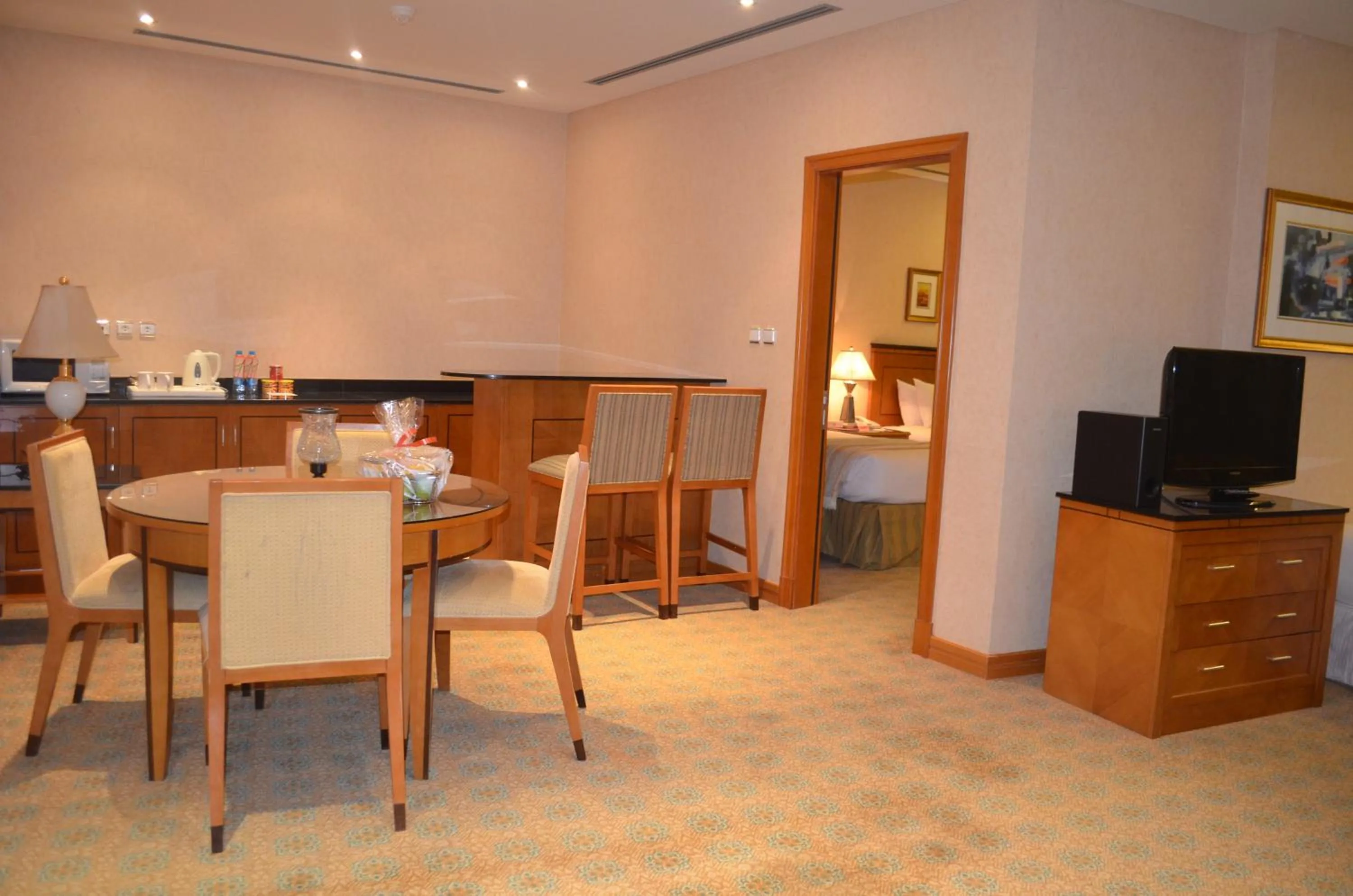 Living room in Eastyard Khobar Hotel - Formerly Ramada by Wyndham Khobar