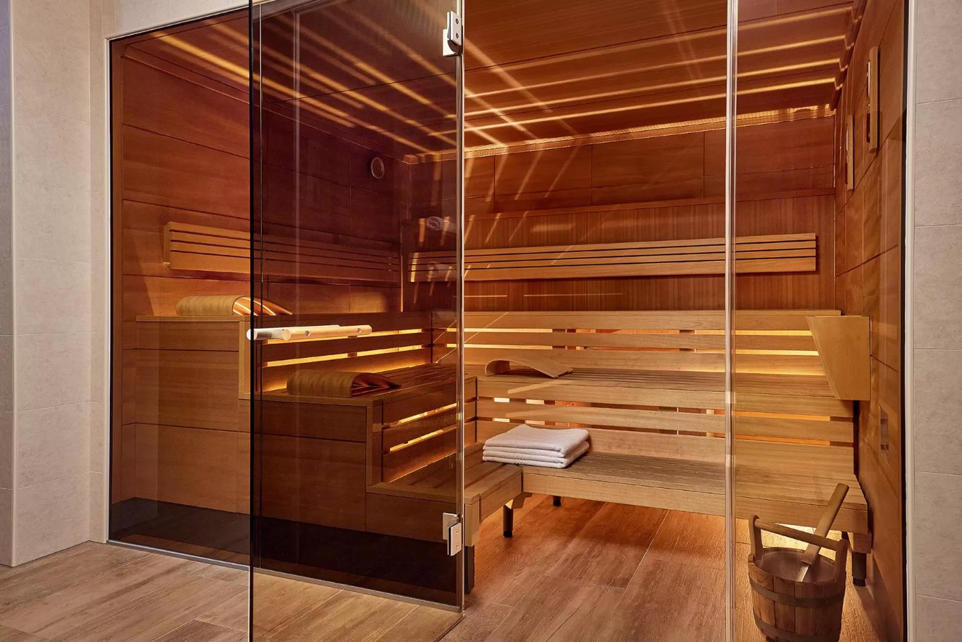 Sauna in AC Hotel by Marriott Innsbruck