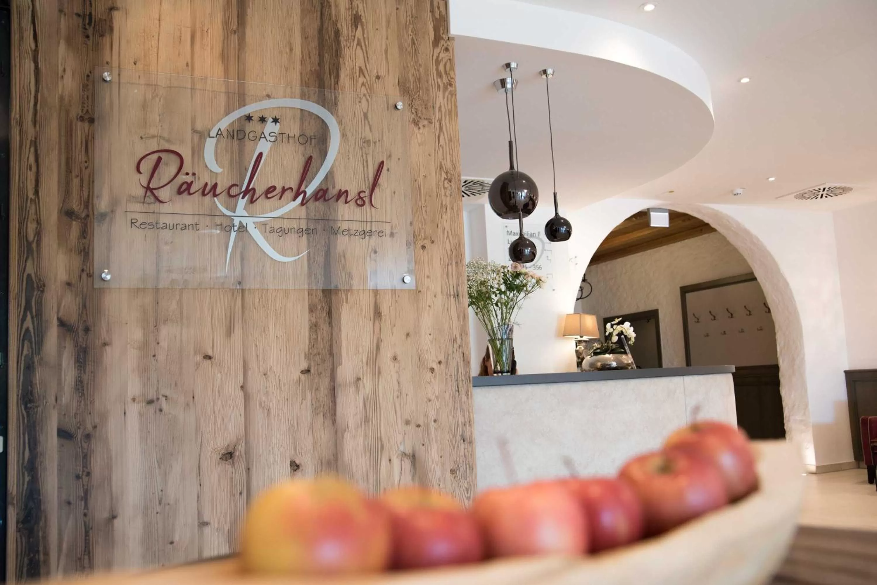 Lobby or reception in Hotel Räucherhansl