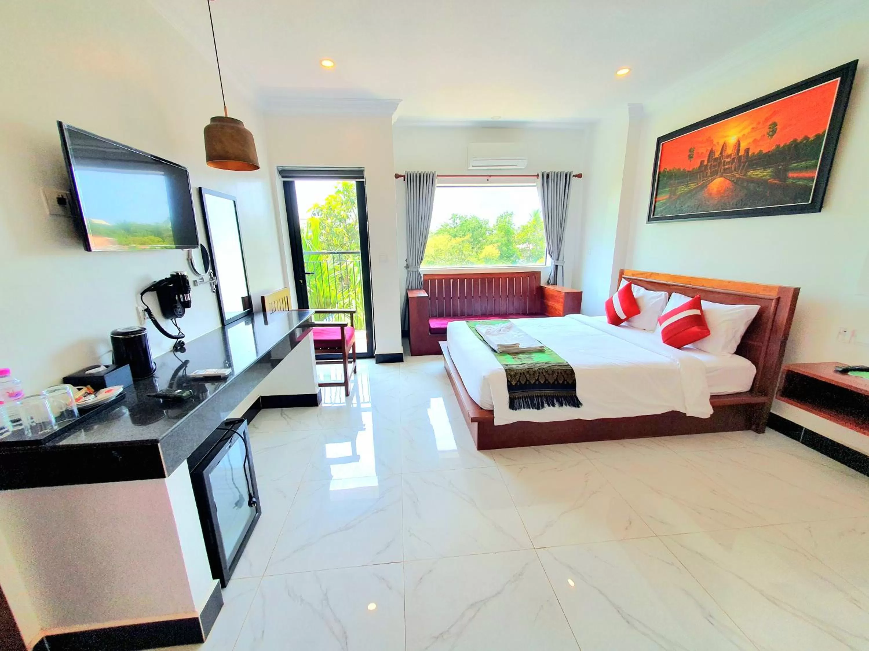 Photo of the whole room in Long Night Siem Reap Hotel