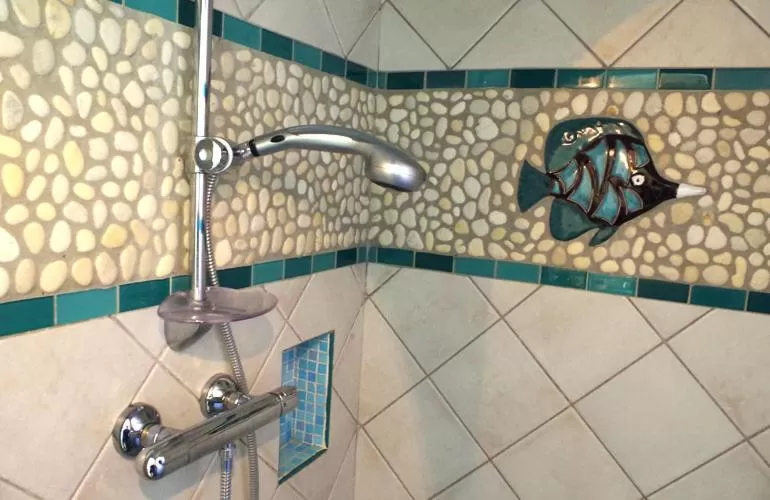 Bathroom in B&B Val D'azur