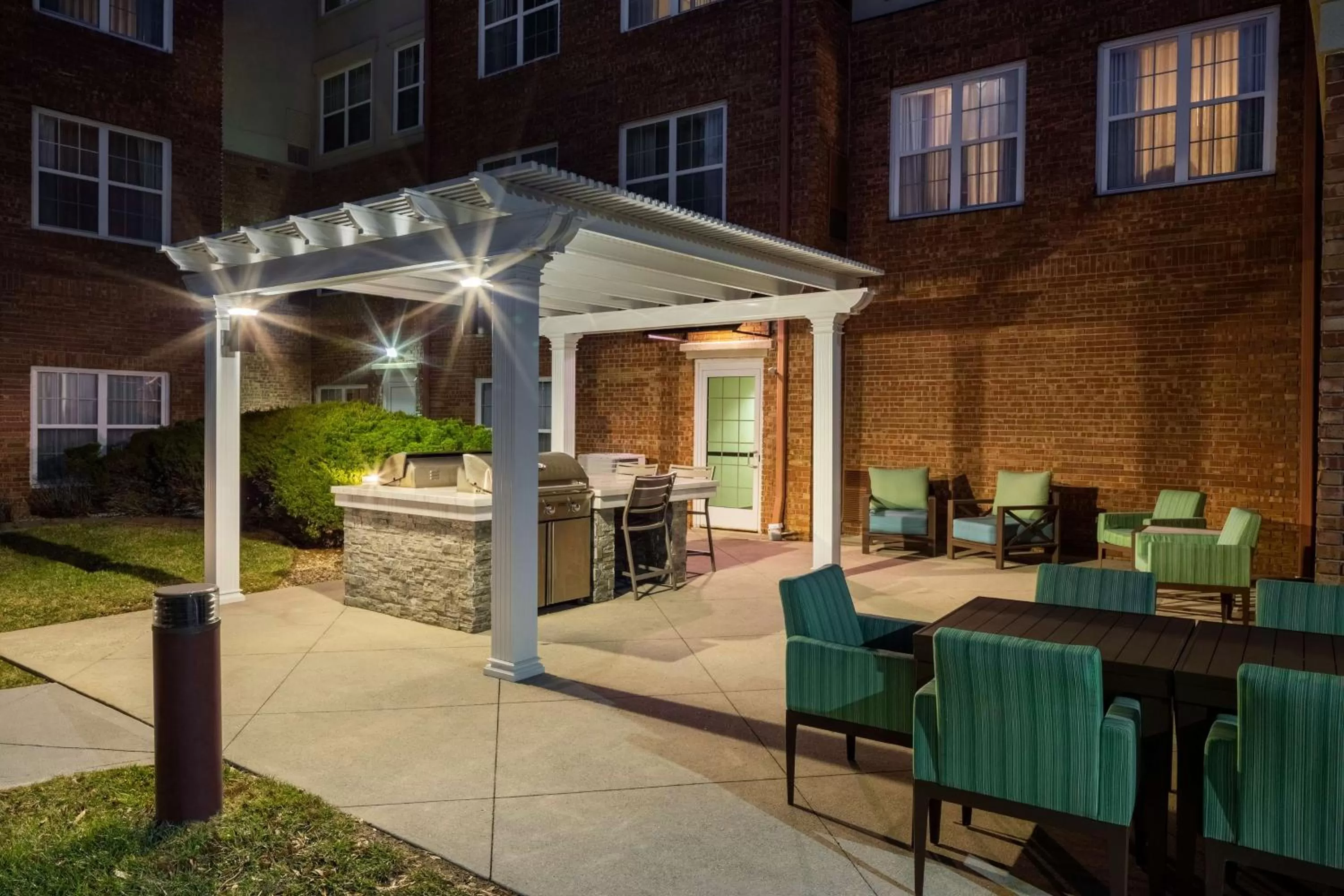 Patio in Homewood Suites by Hilton Columbus-Dublin
