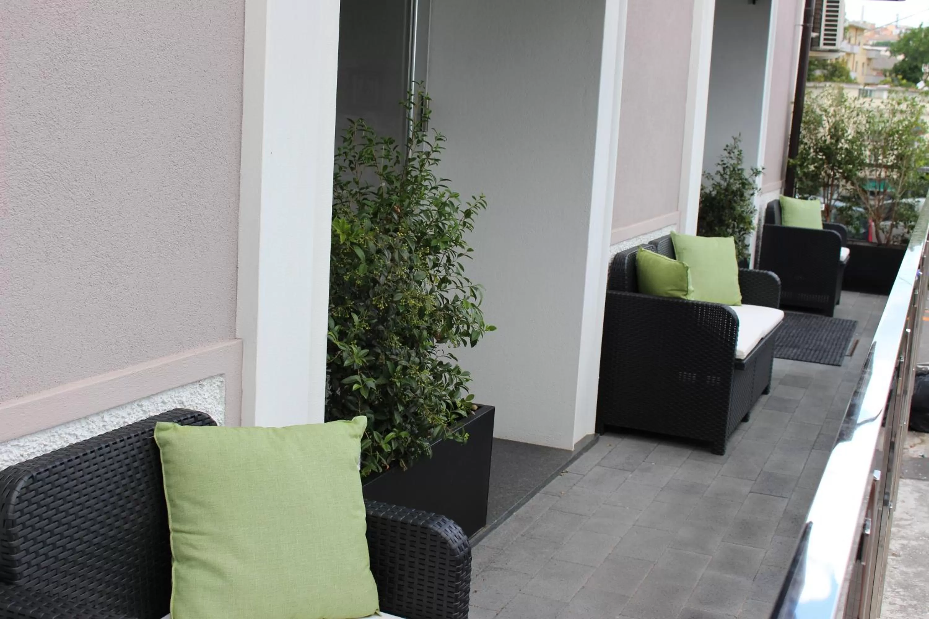Balcony/Terrace in Altavilla Boutique Hotel