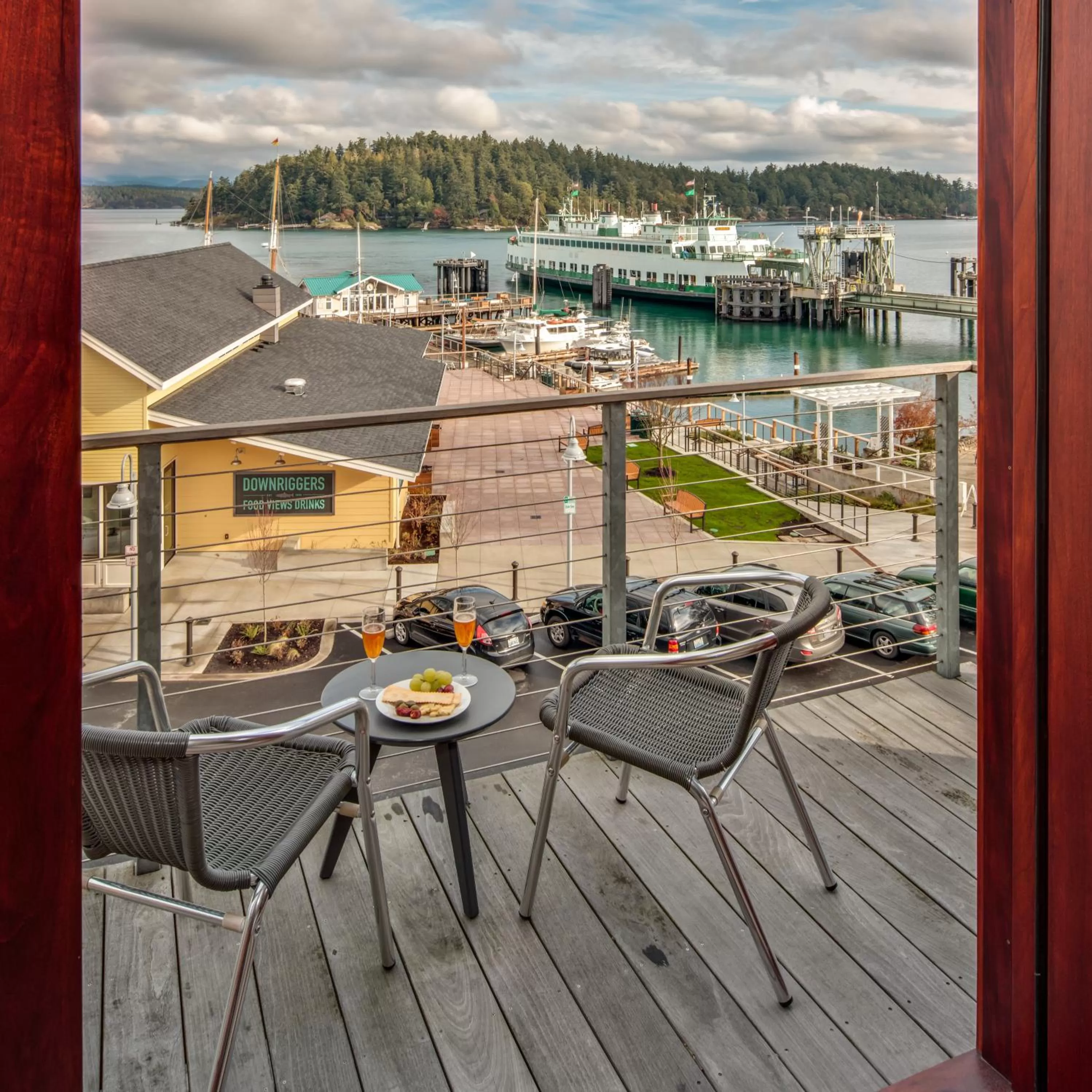 Balcony/Terrace in Island Inn at 123 West