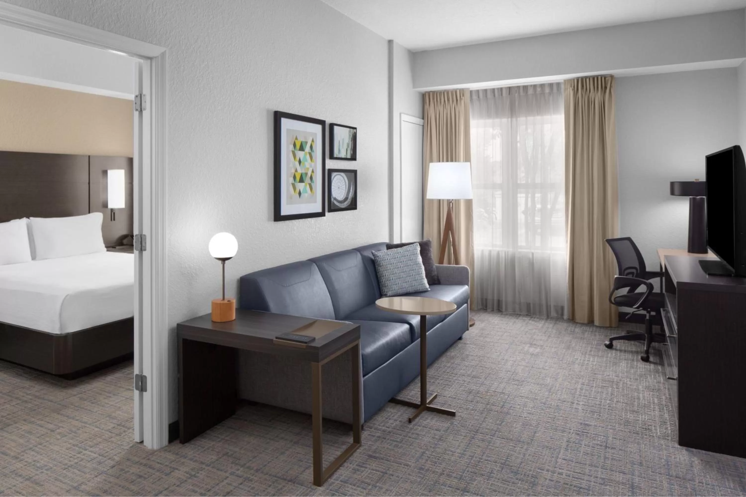 Bedroom, Bed in Residence Inn Tampa Oldsmar