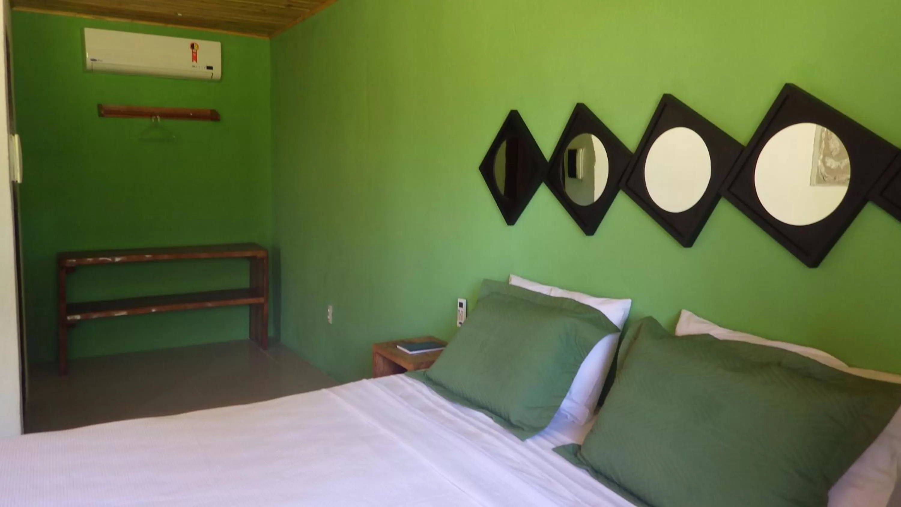 Decorative detail, Bed in Pousada e Restaurante Encanto das Águas