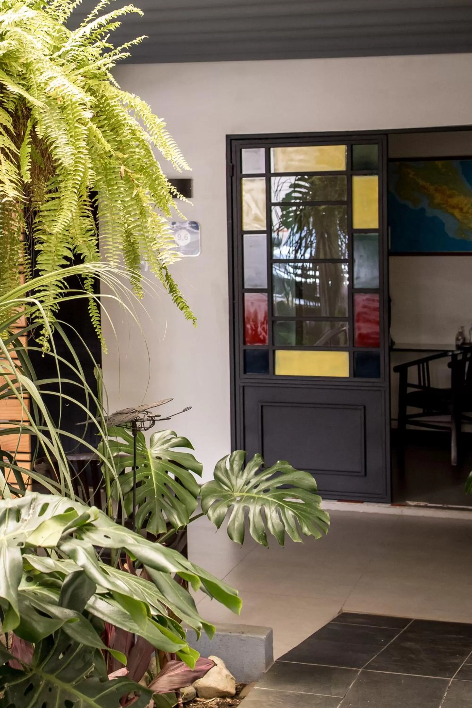 Lobby or reception in Casa María Aeropuerto B&B