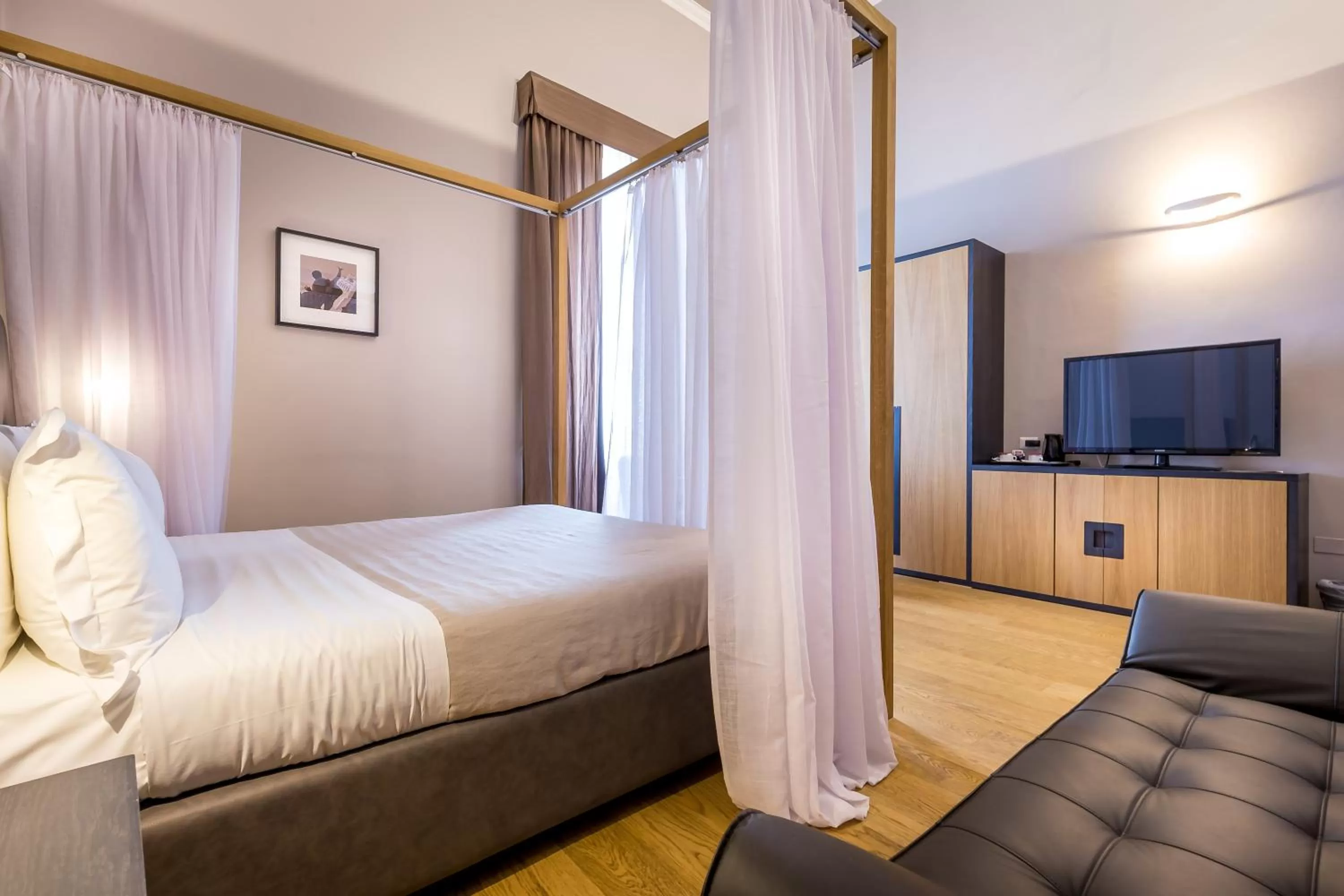 Decorative detail, Bed in La Torre del Cestello - Residenza d'epoca