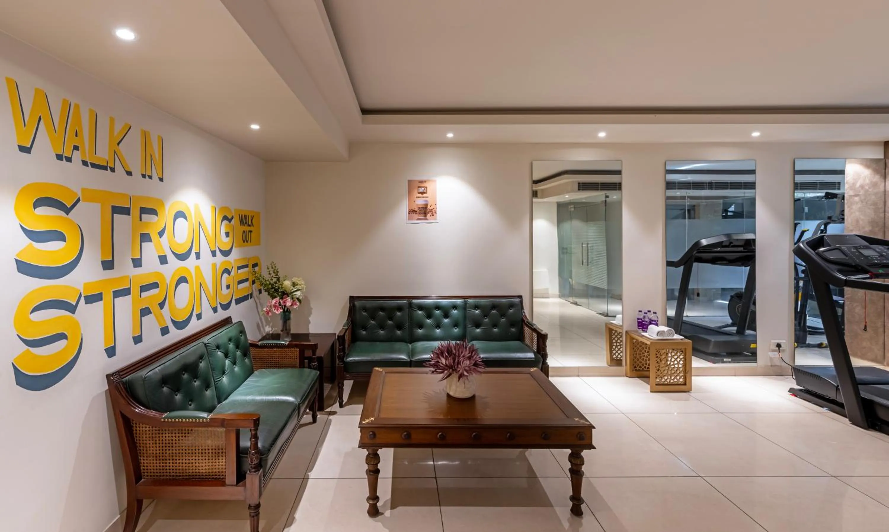 Fitness centre/facilities in Hotel Saket 27