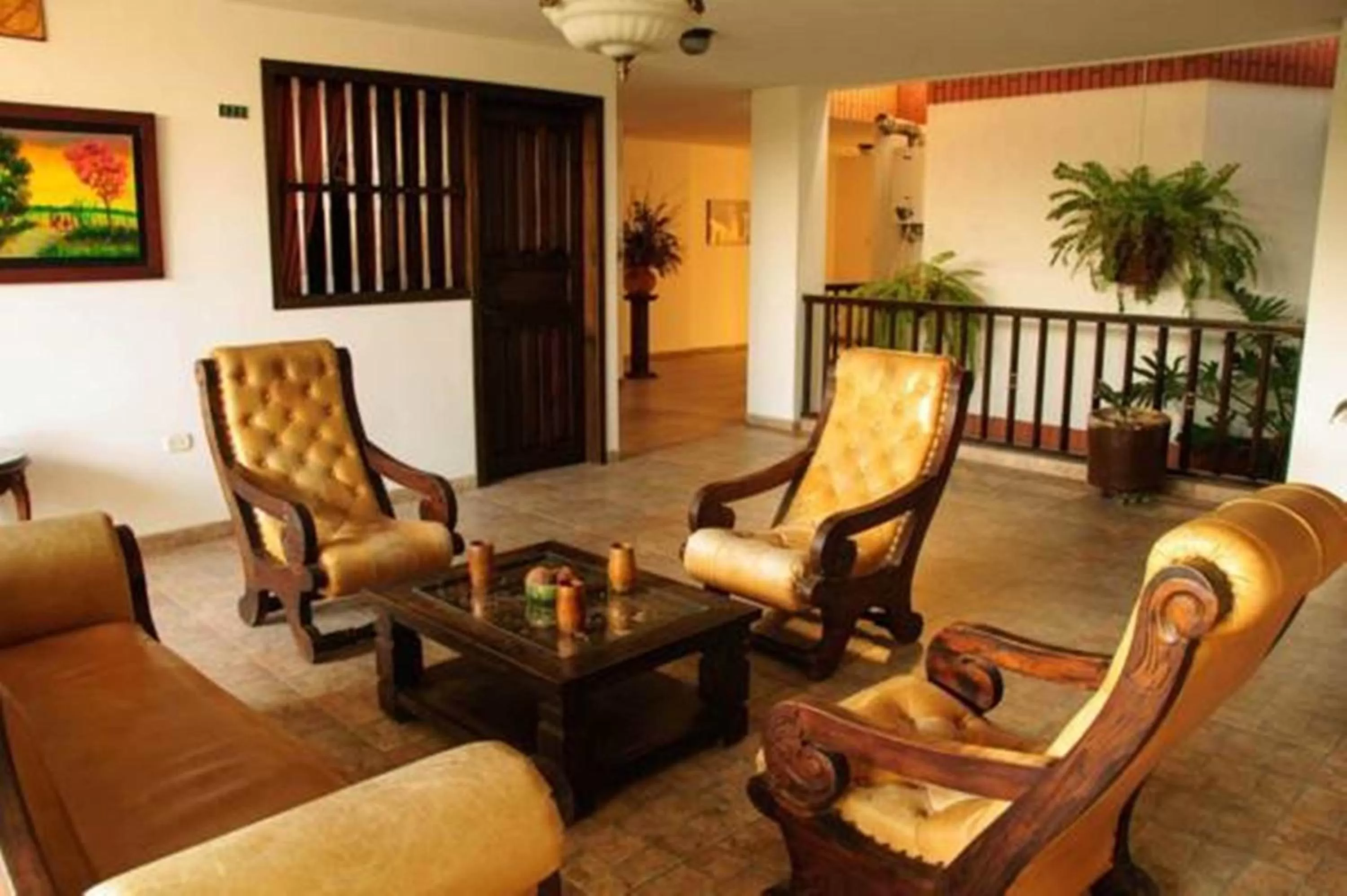 Living room, Lobby/Reception in Hotel Las Nieves