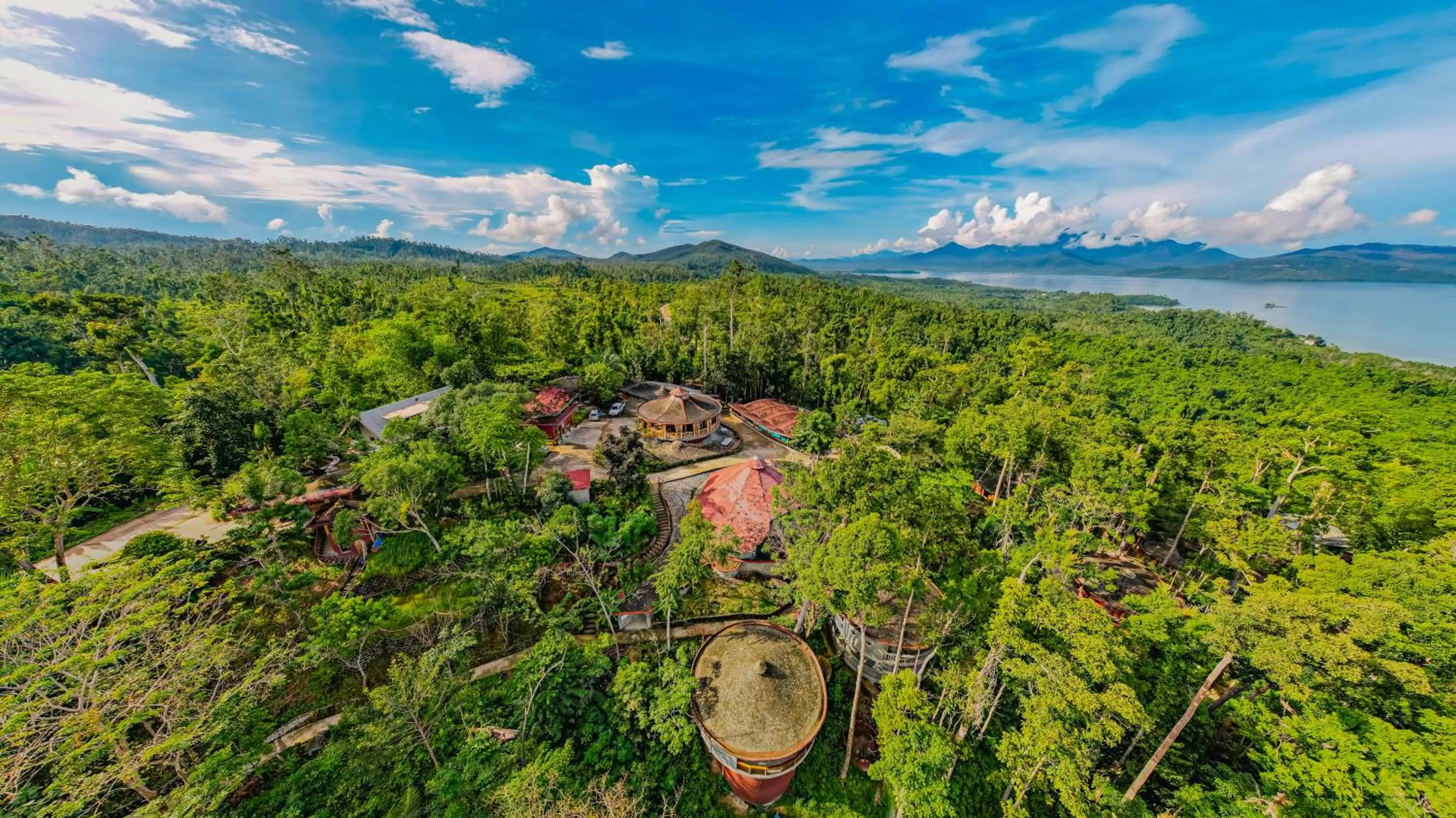 Landmark view in Atremaru Jungle Retreat