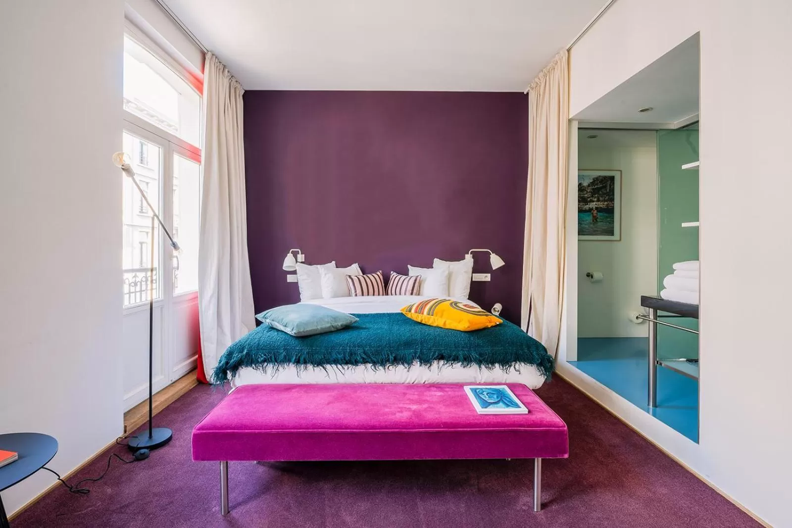 Bed in Smartflats - Pacific Brussels