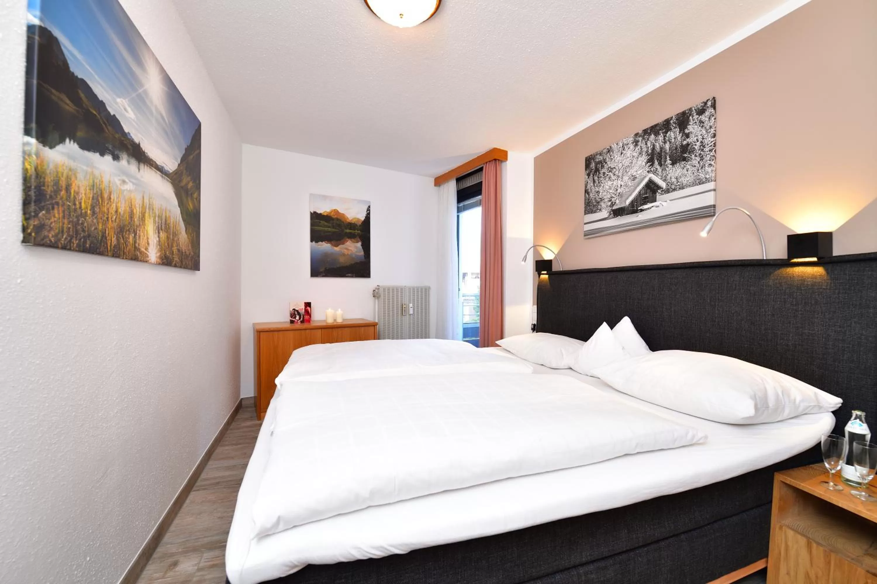 Bedroom, Bed in Familienhotel Kleinwalsertal