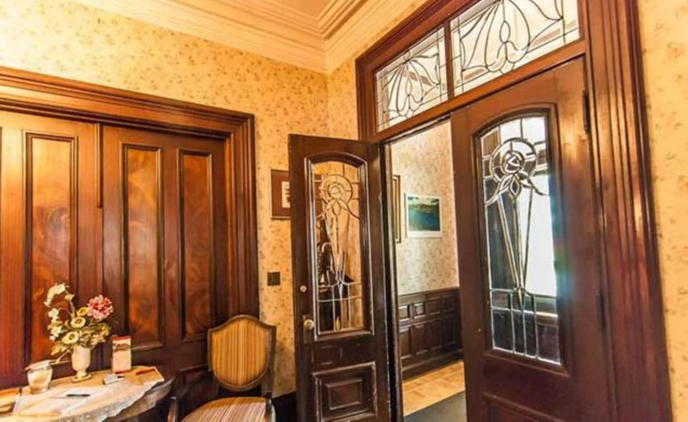 Lobby or reception in Carriage House Inn