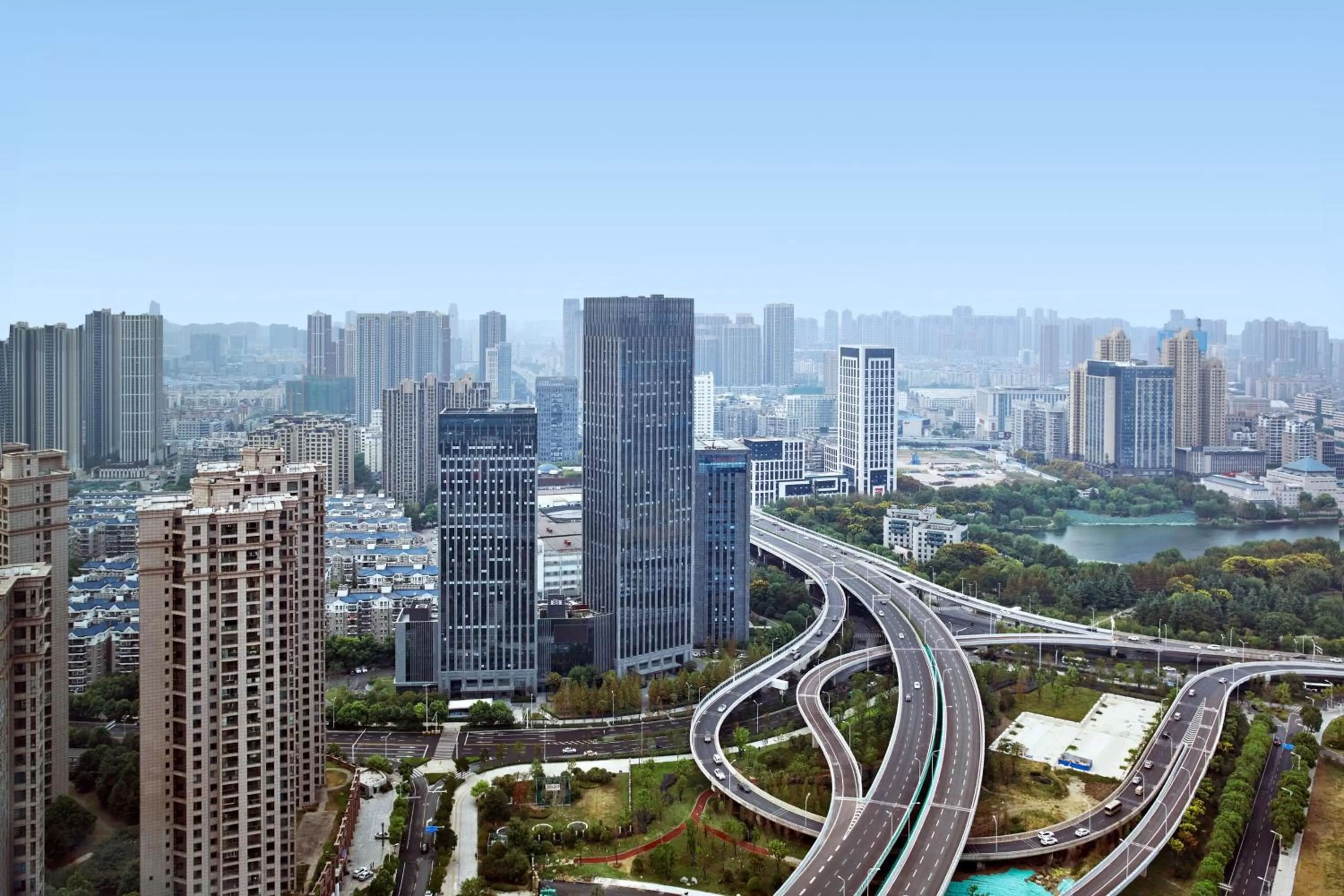 Photo of the whole room in Sheraton Grand Wuhan Hankou Hotel