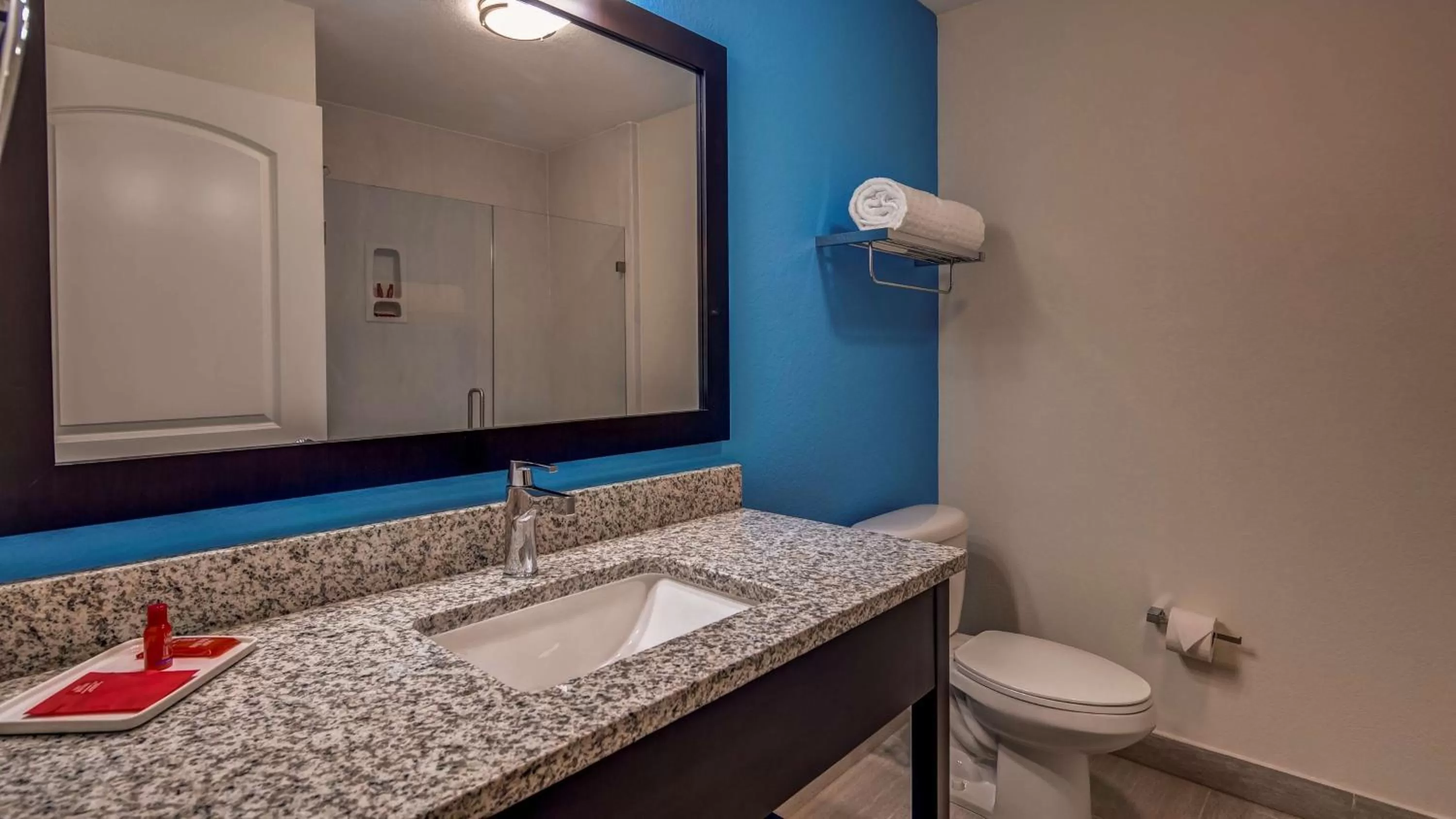 Bathroom in SureStay Plus Hotel by Best Western Humble