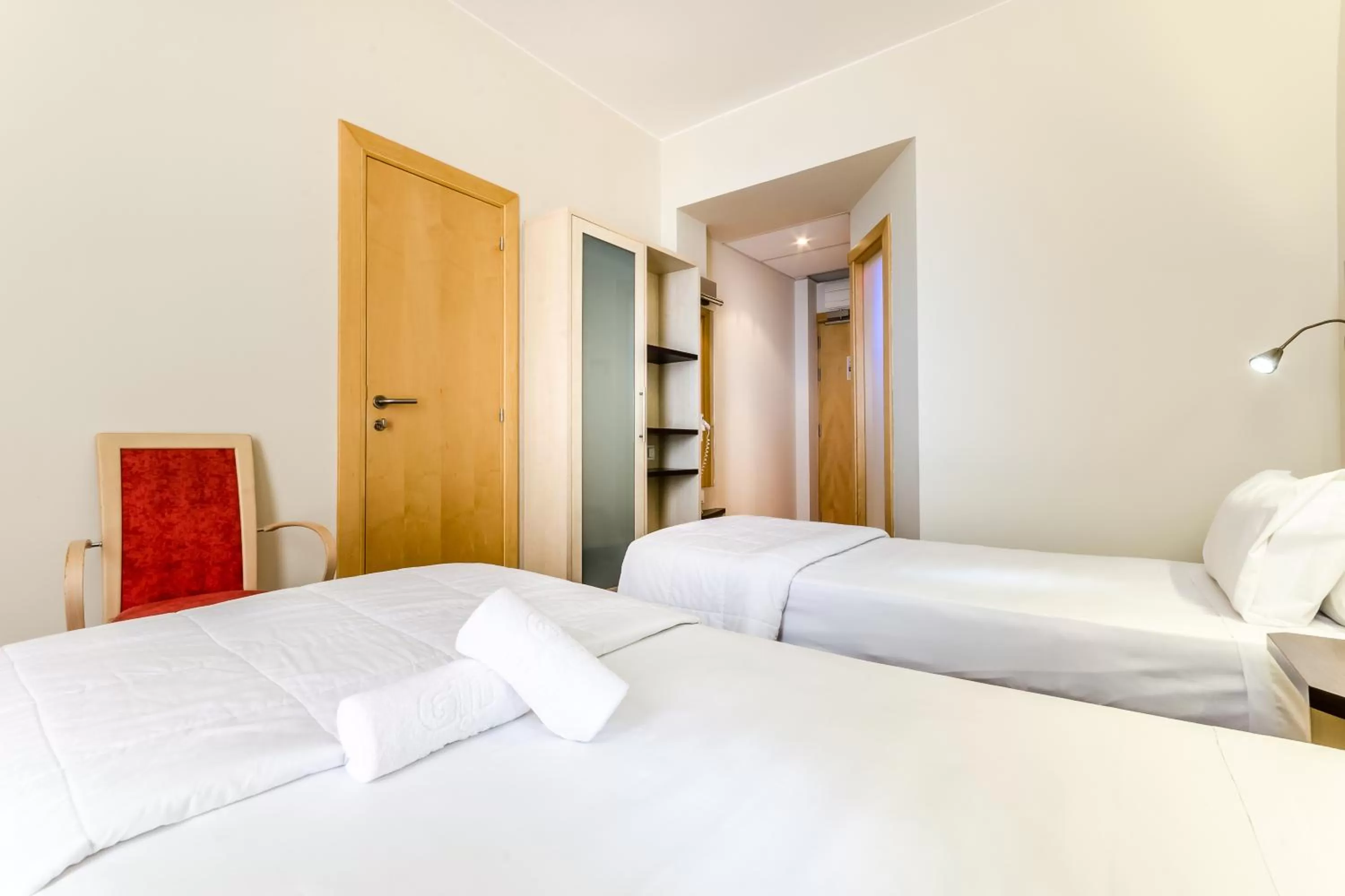 Bed in Hotel YIT Ciudad De Zaragoza