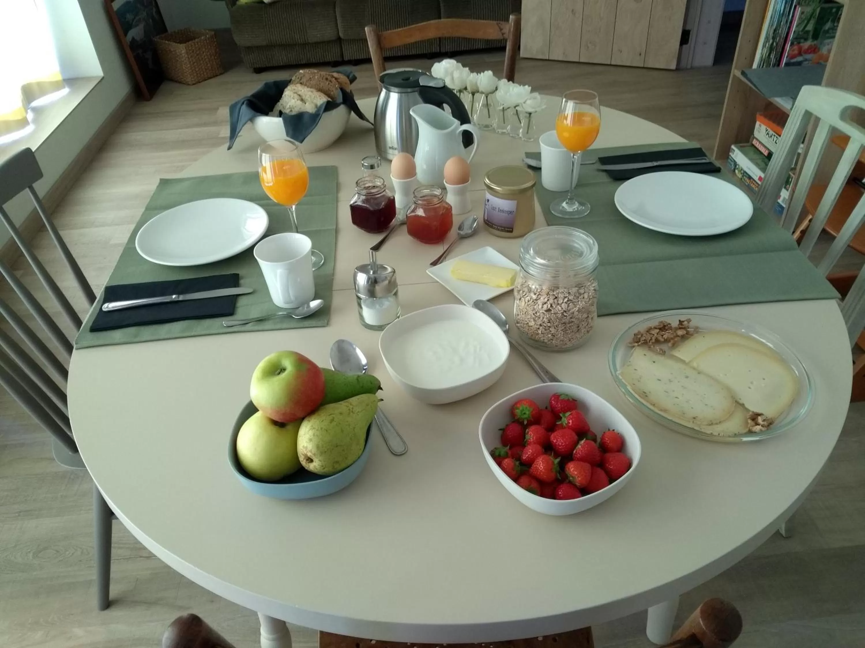 Breakfast in B&B Dujardin