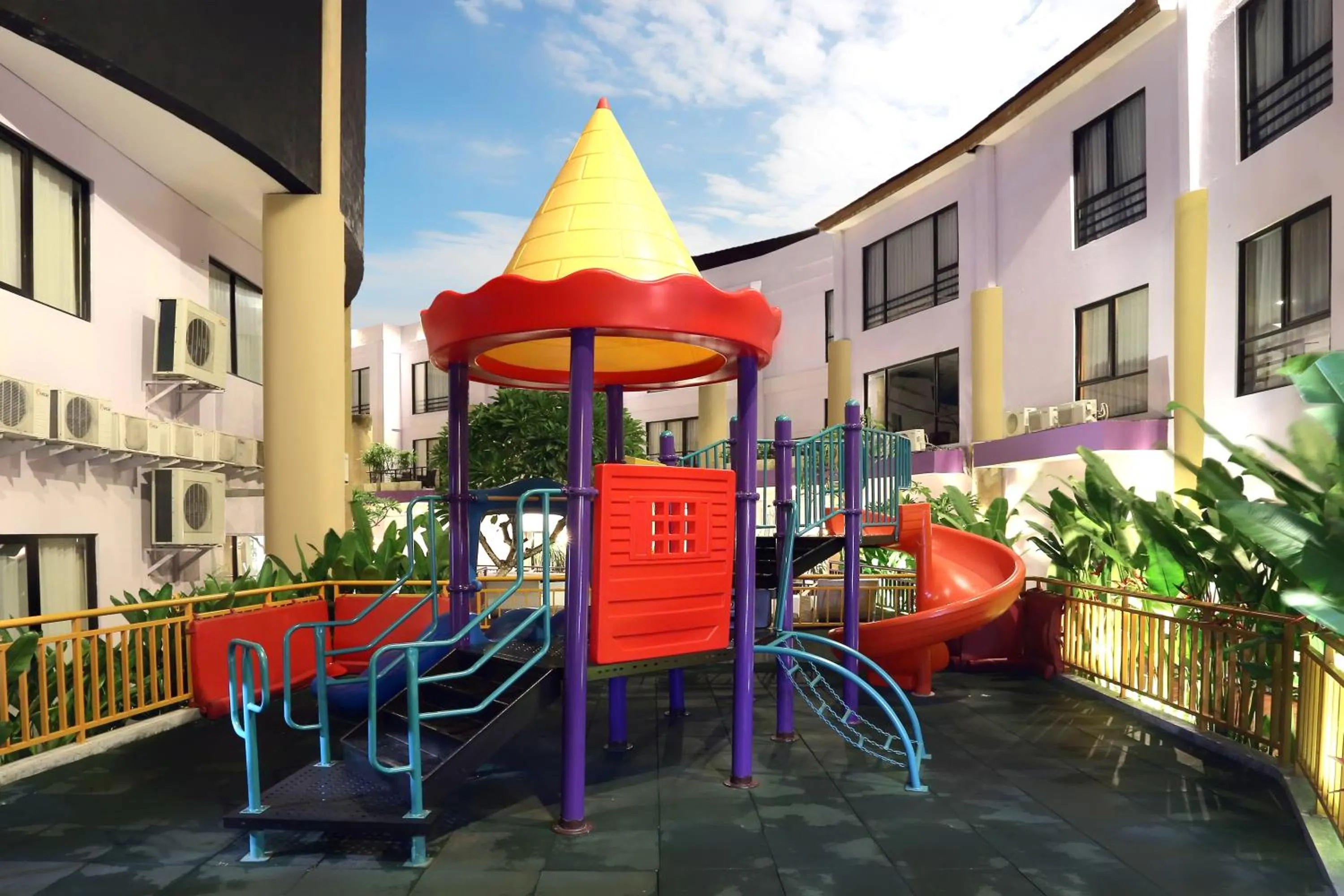 Children play ground in Kuta Central Park Hotel