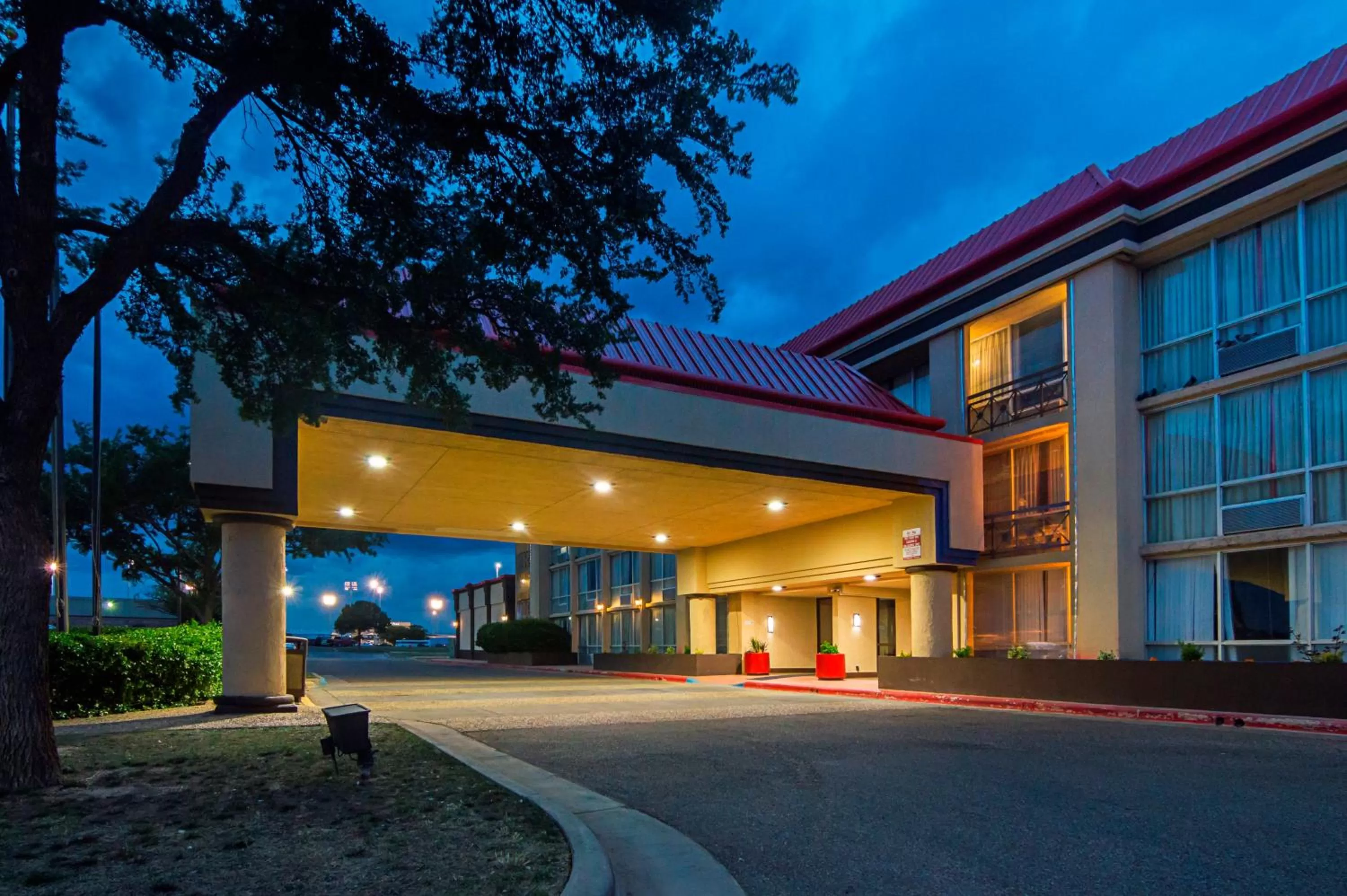 Property building in Red Roof Inn Lubbock