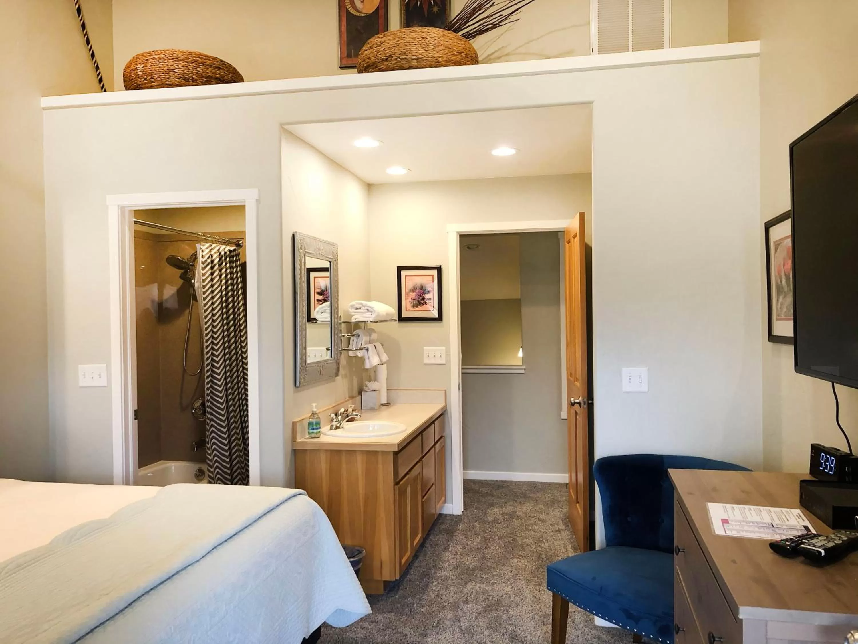 Bed in Moab Springs Ranch